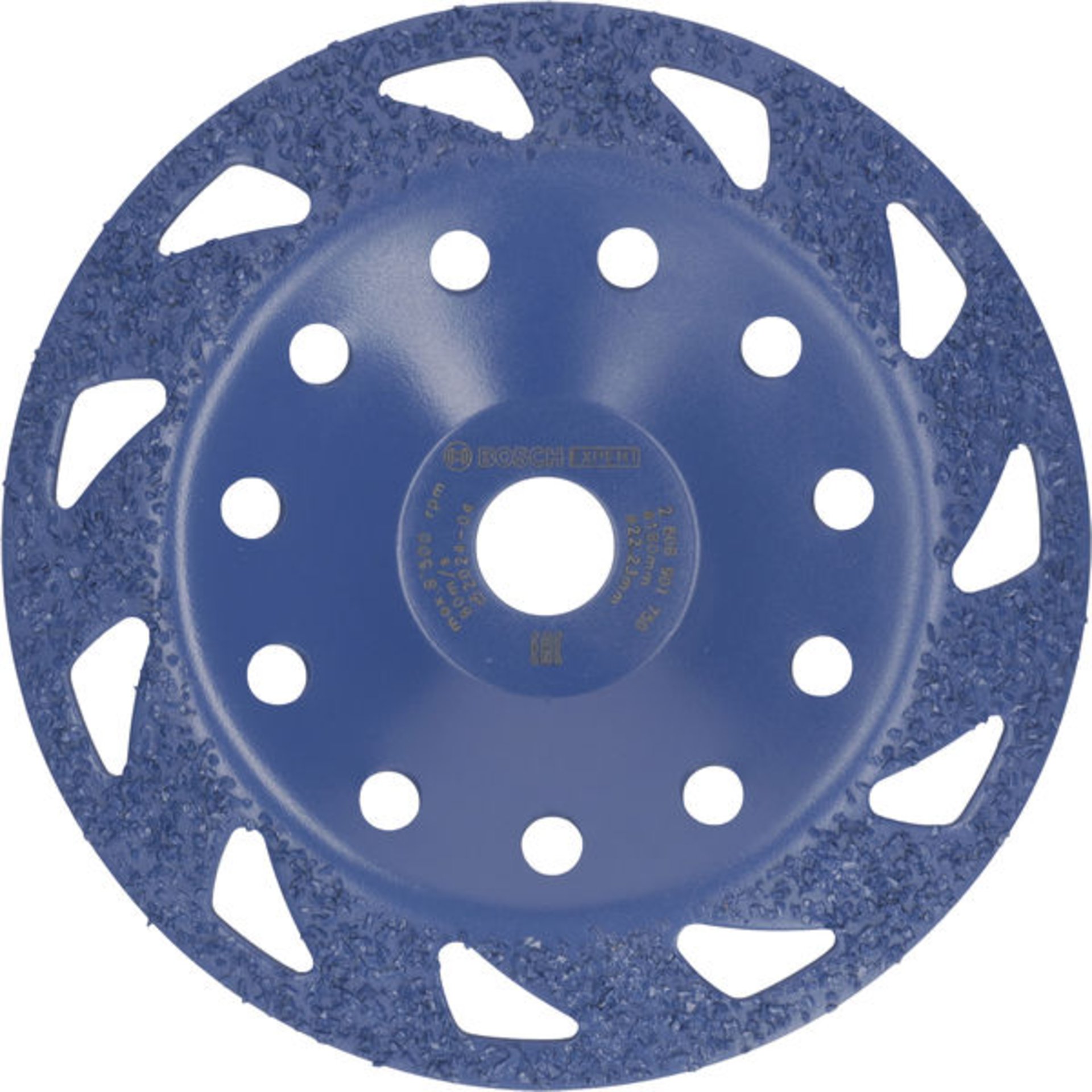 EXPERT Multi Material Carbide-Topfscheibe mittel, angeschrägt, 180 mm, 22,23 mm