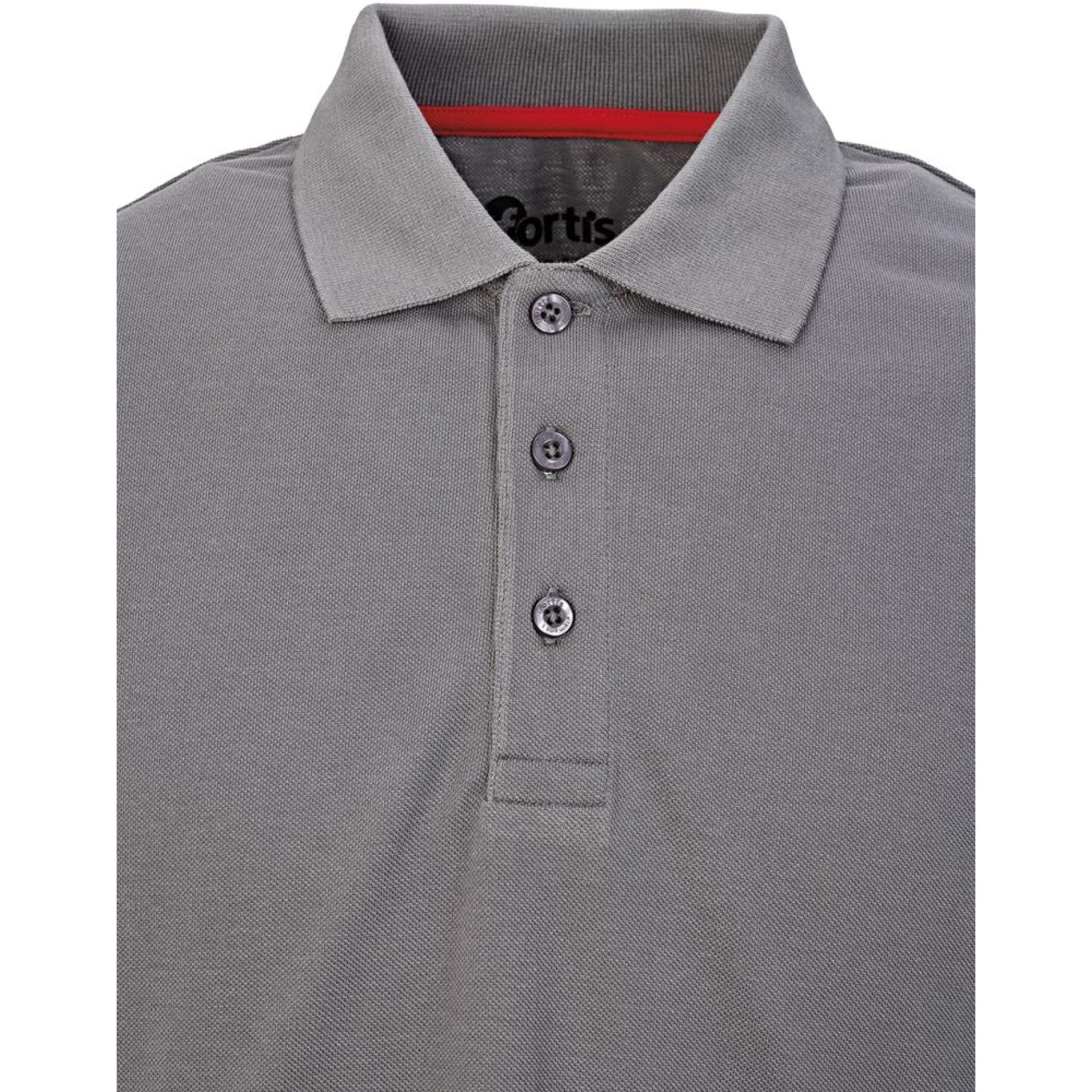 Soft-Poloshirt Herren grau Gr. 2XL FORTIS Elements