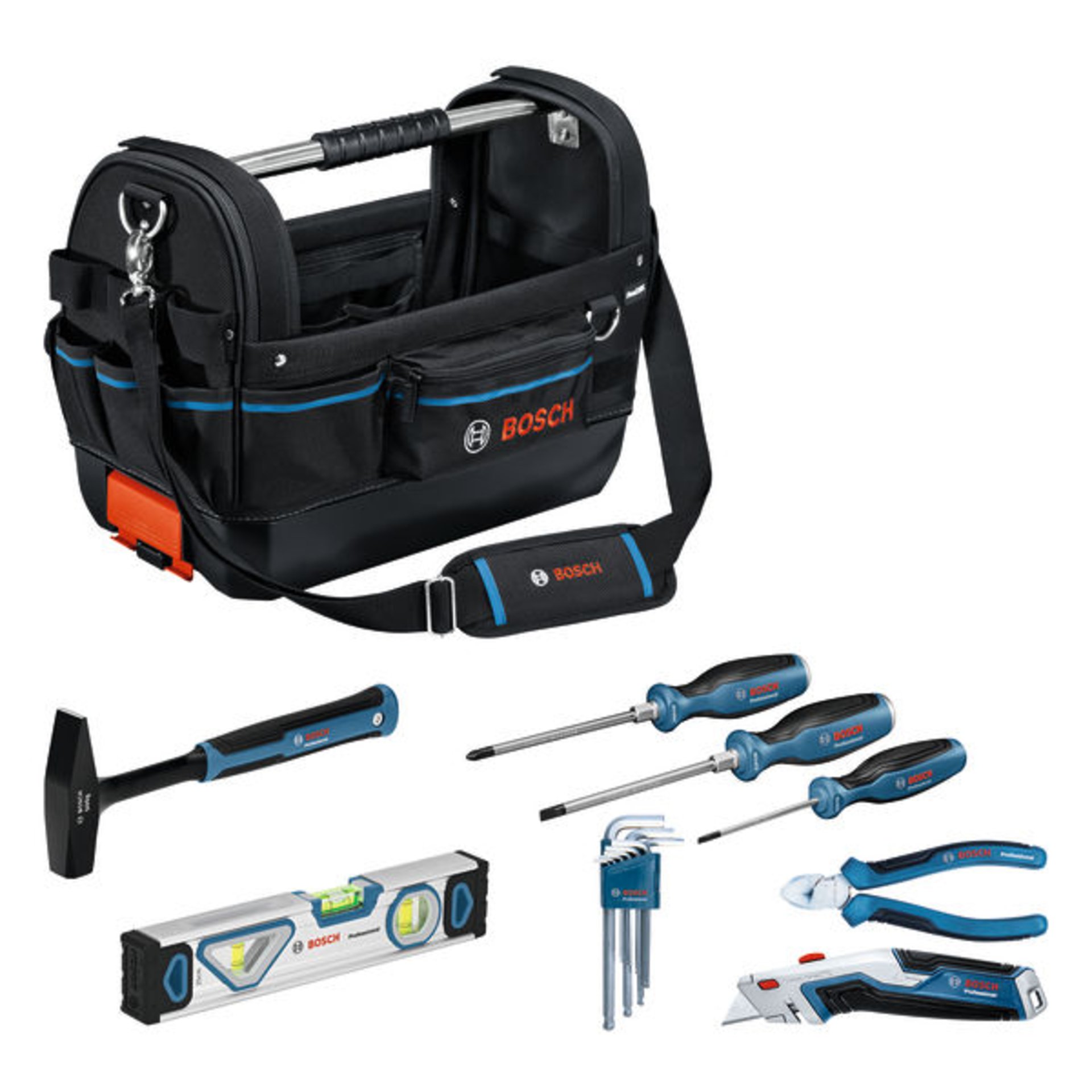 GWT 20 und Handwerkzeug-Set, 17-teilig