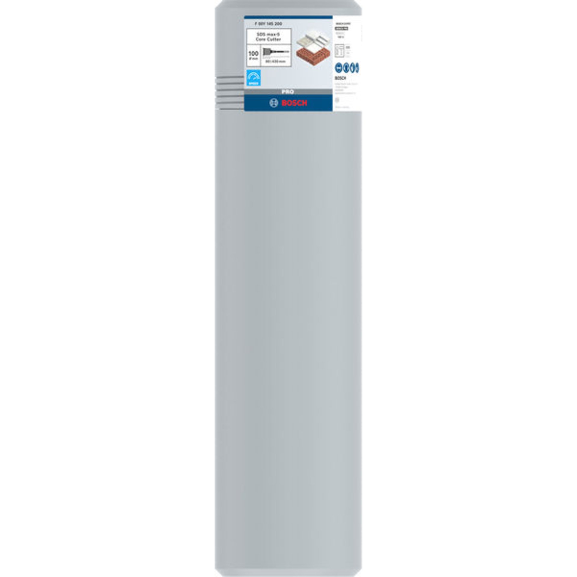 PRO SDS max-5 Bohrkrone, einteilig, 100 x 80 x 300 mm