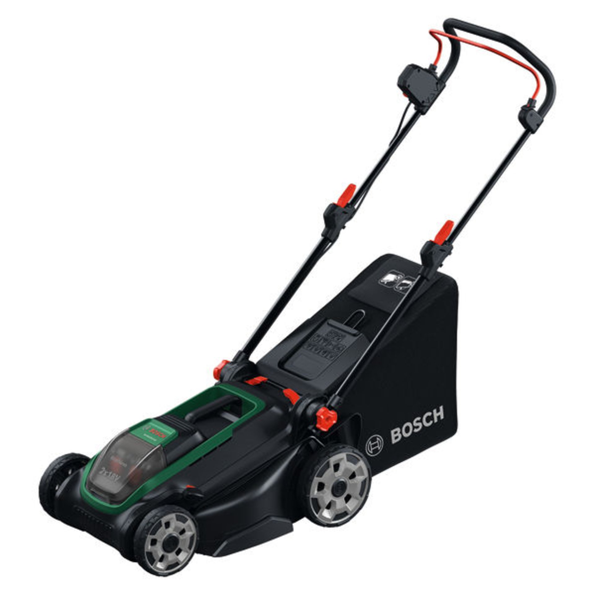 Akku-Rasenmäher ROTAK18V2-43, 2x Akku PBA 18V 4.0Ah