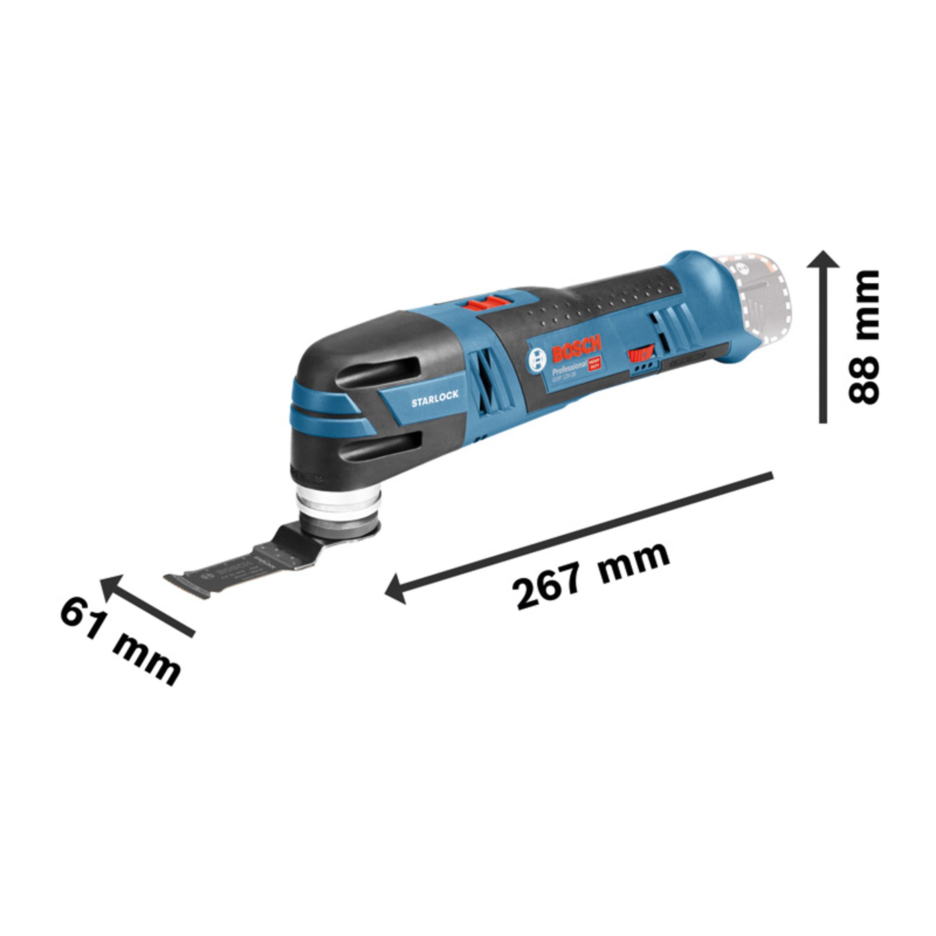 Akku-Multi-Cutter GOP 12V-28