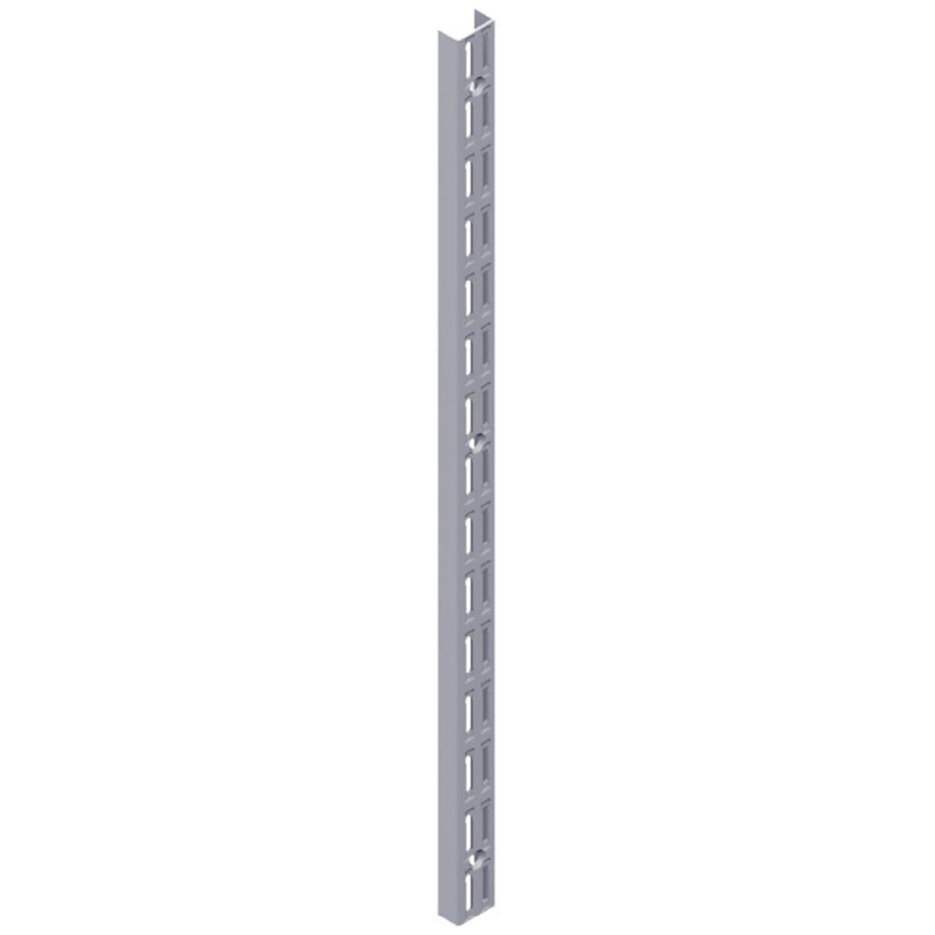 Wandschiene weiss 2060mm EL32 2 rhg.