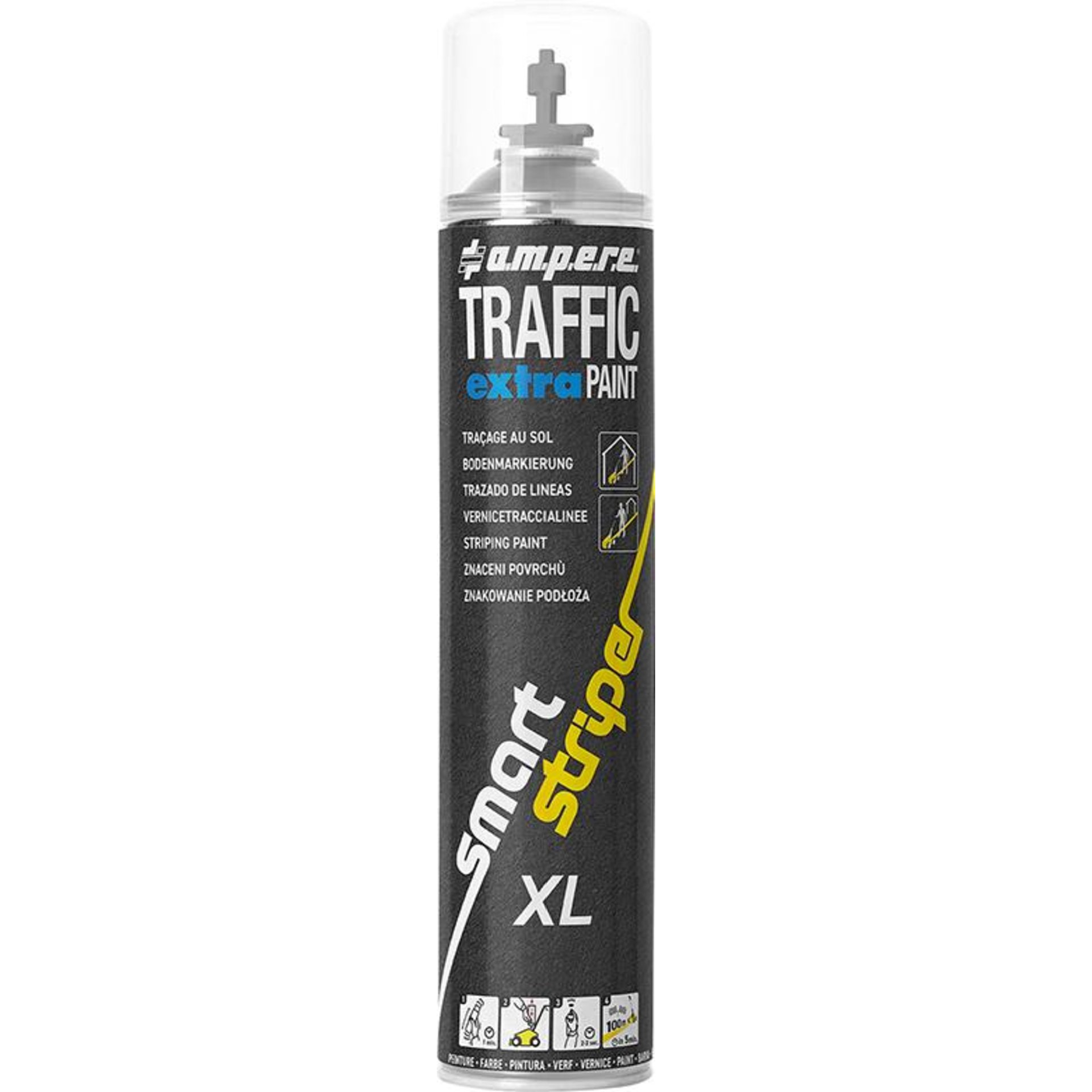 Bodenmarkierspray Traffic Extra Paint XL 750ml, grau 750ml, grau