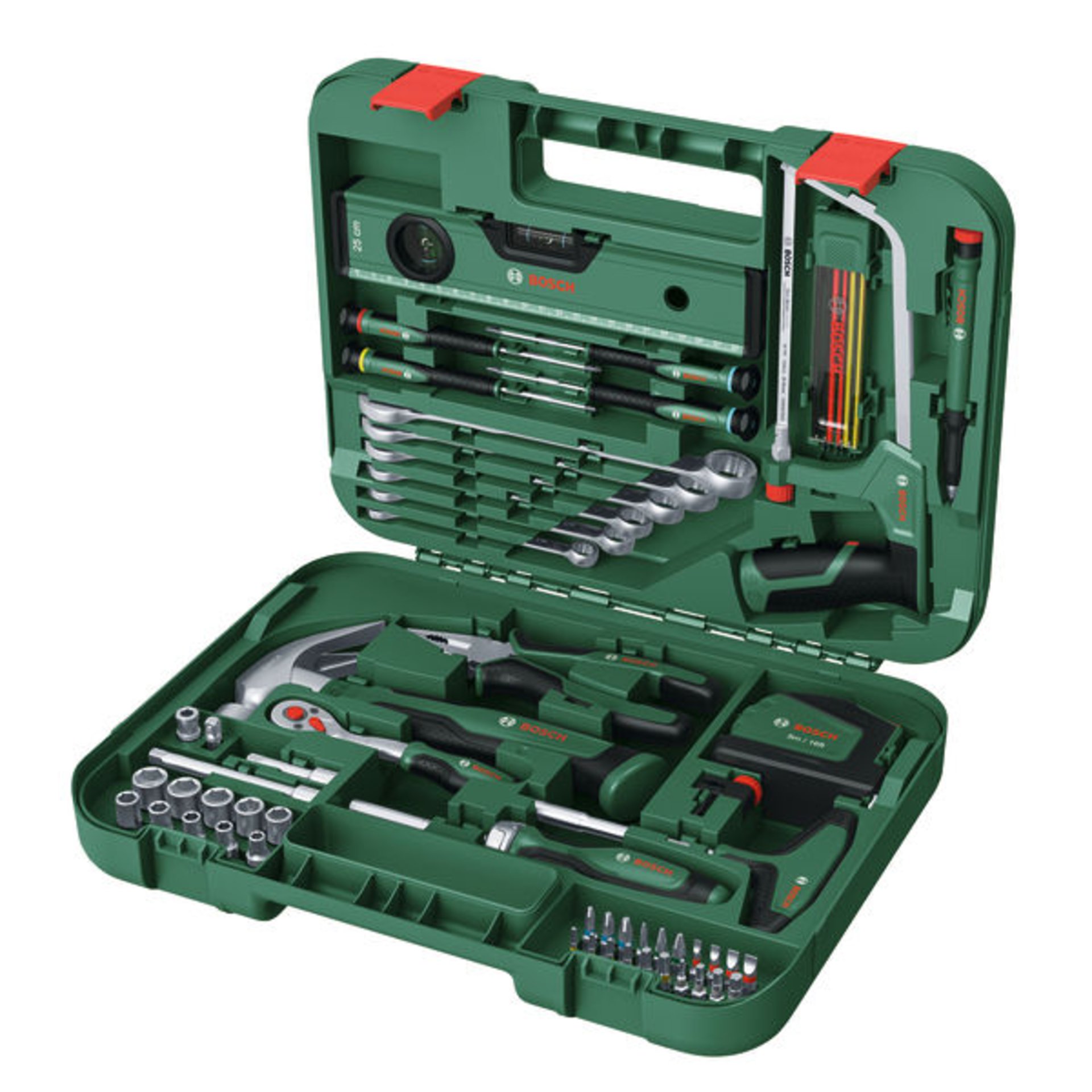Handwerkzeuge Advanced Werkzeugkoffer 64-tlg.
