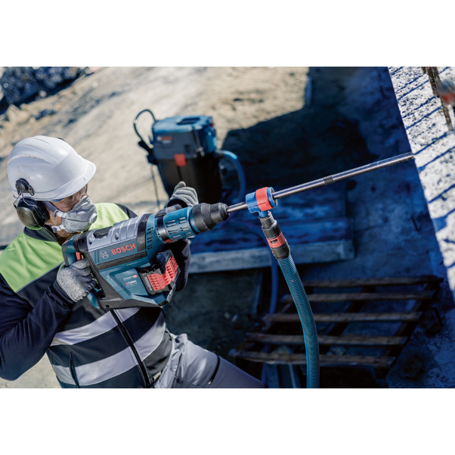 EXPERT SDS Clean max Adapter für Hammerbohrer