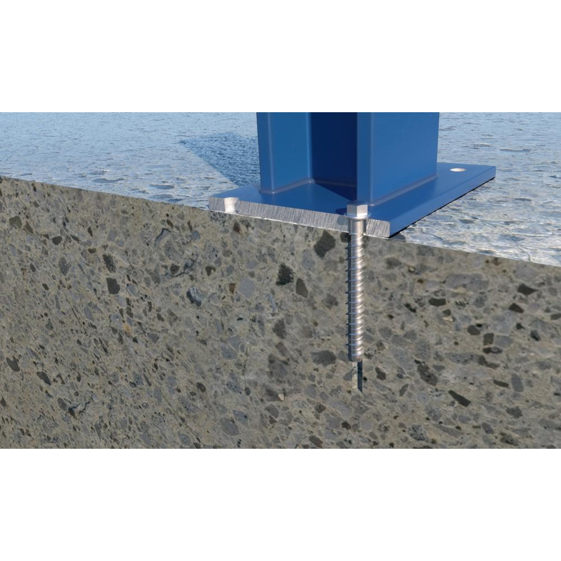 Betonschr. Sechskantk. zn Ø10 x55