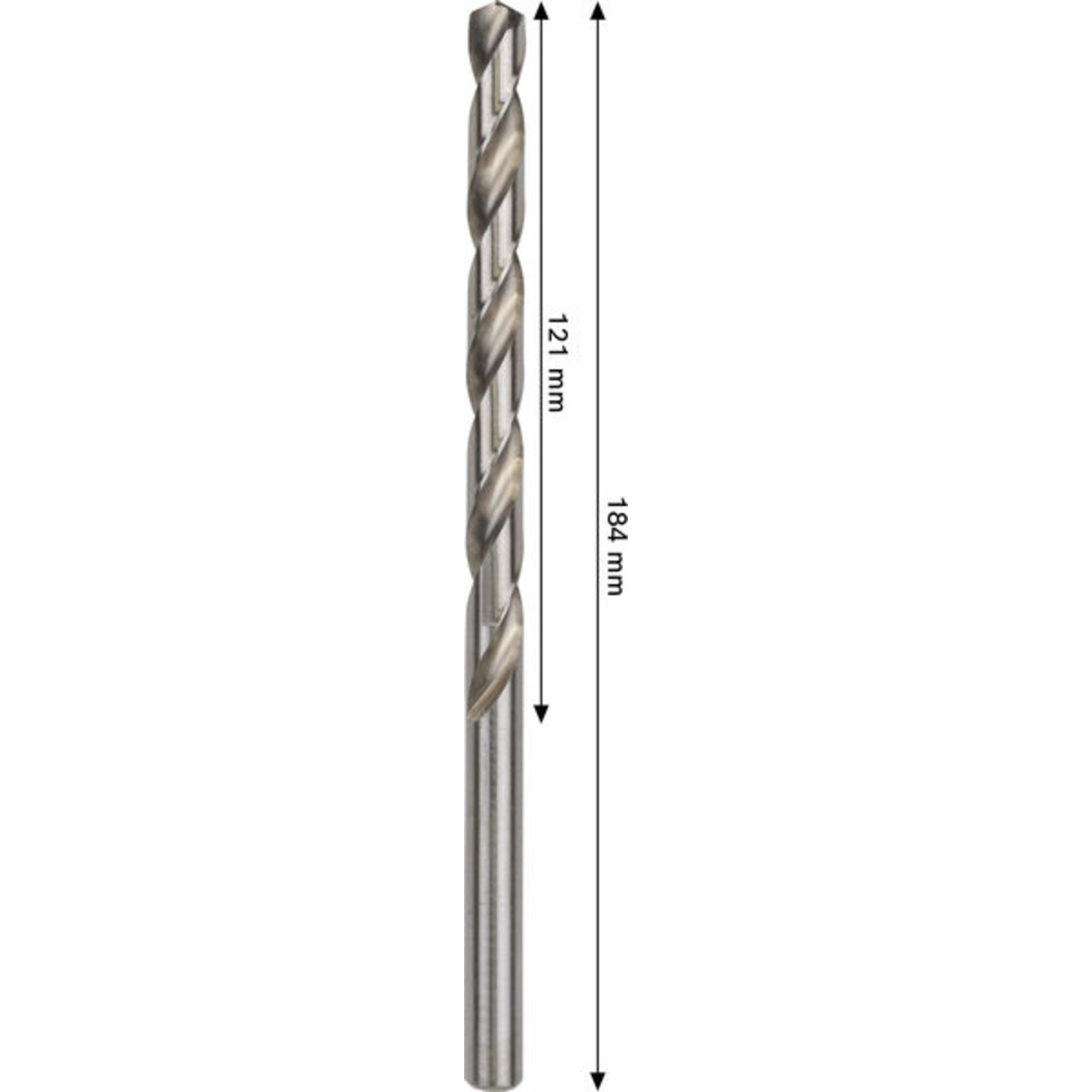 PRO Metal HSS-G Spiralbohrer, 10 x 121 x 184 mm