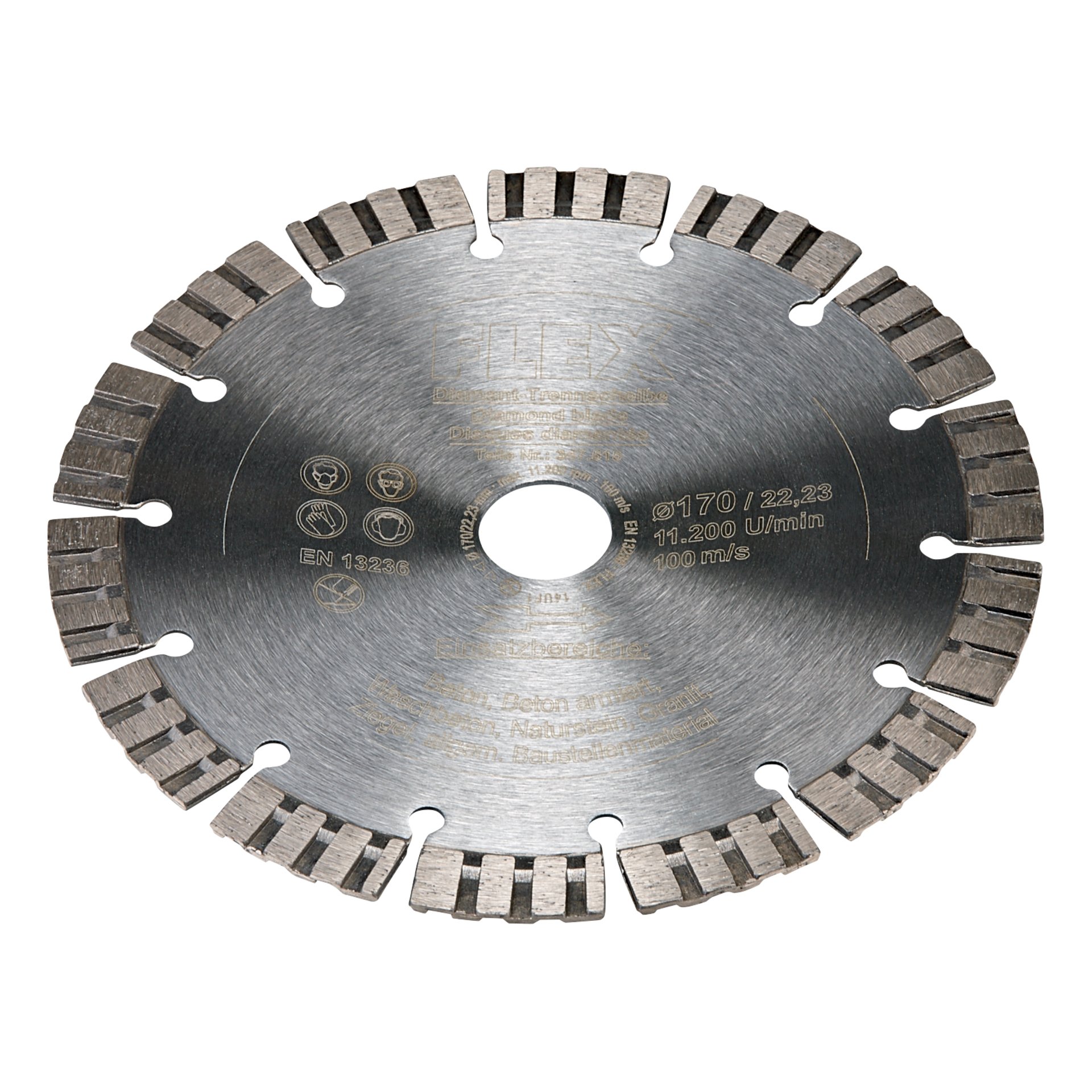 Diamanttrennscheibe D-TCS S 170x22,2