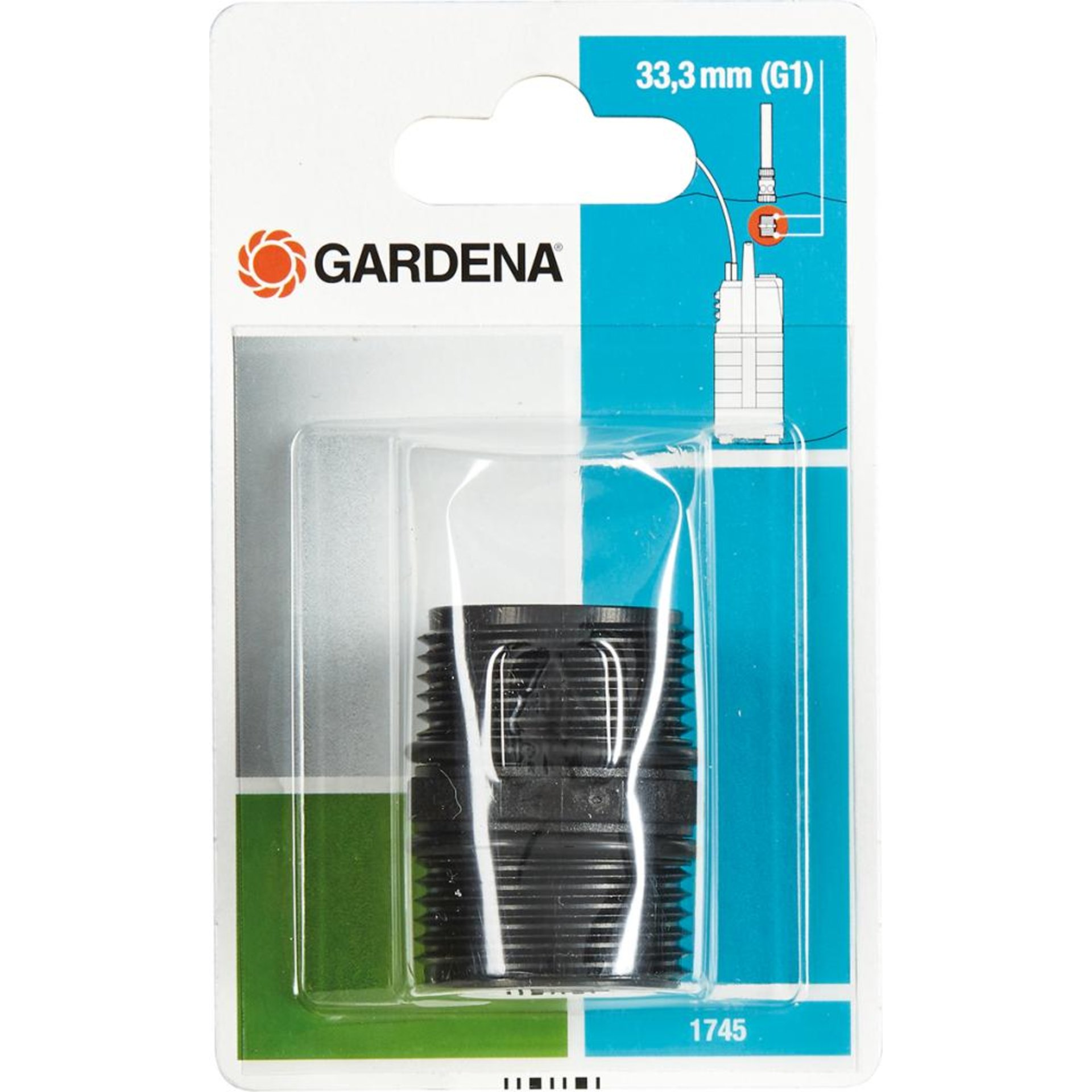 Pumpen-Anschlusstück 33,3 mm (G1) Gardena