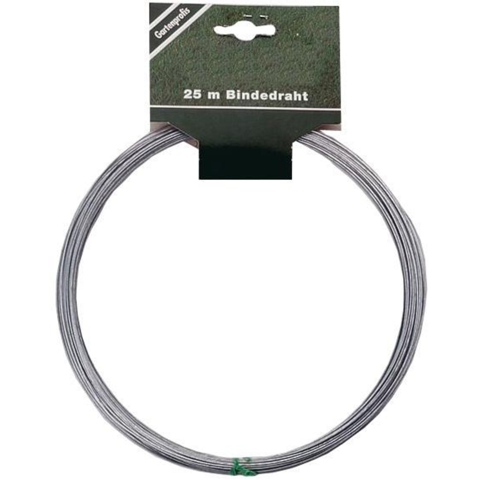 Bindedraht verz. 1,0 mm 25m Ring m. Aufh. E-FLOR