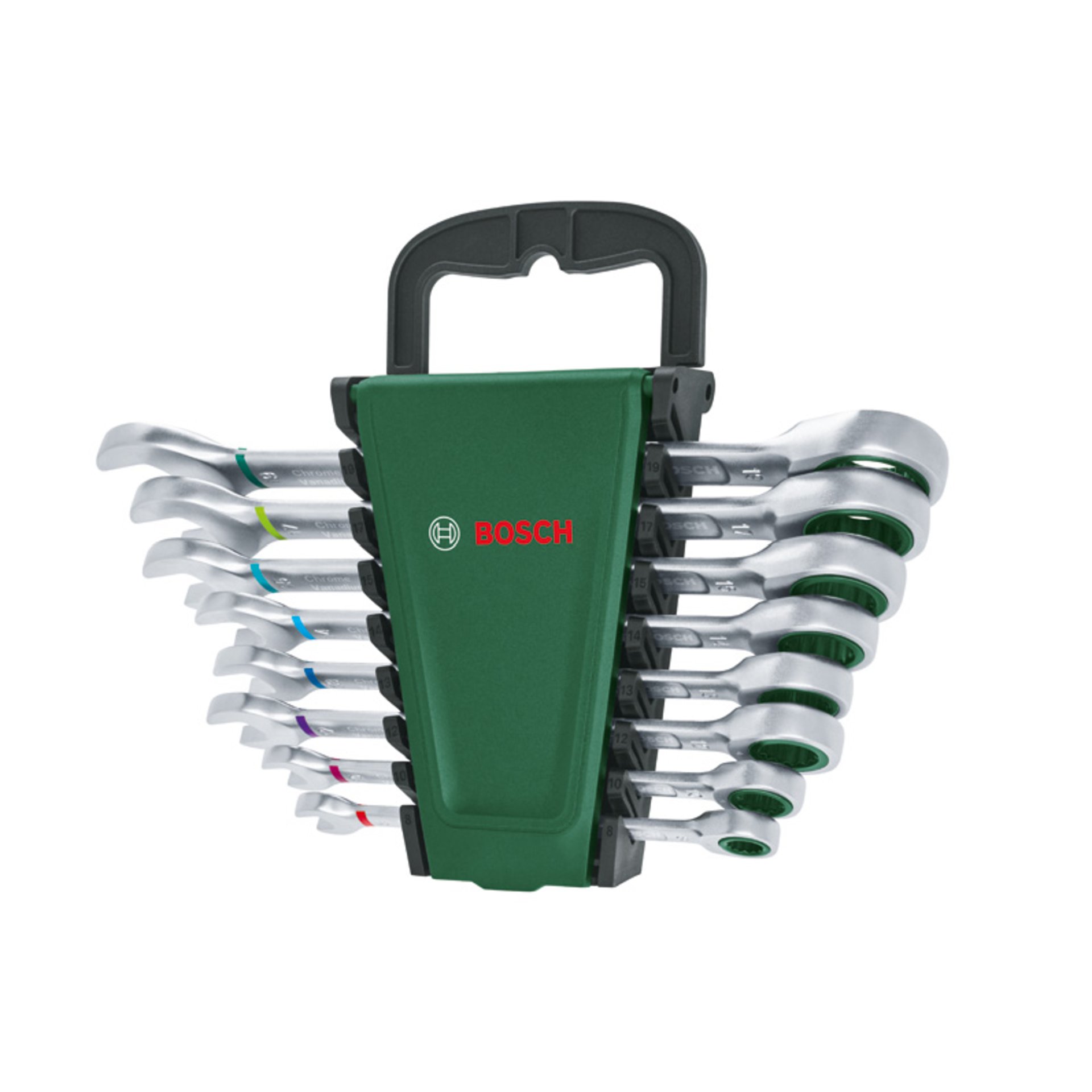 Handwerkzeuge Schraubenschlüssel mit Ratsche Set 8-tlg.