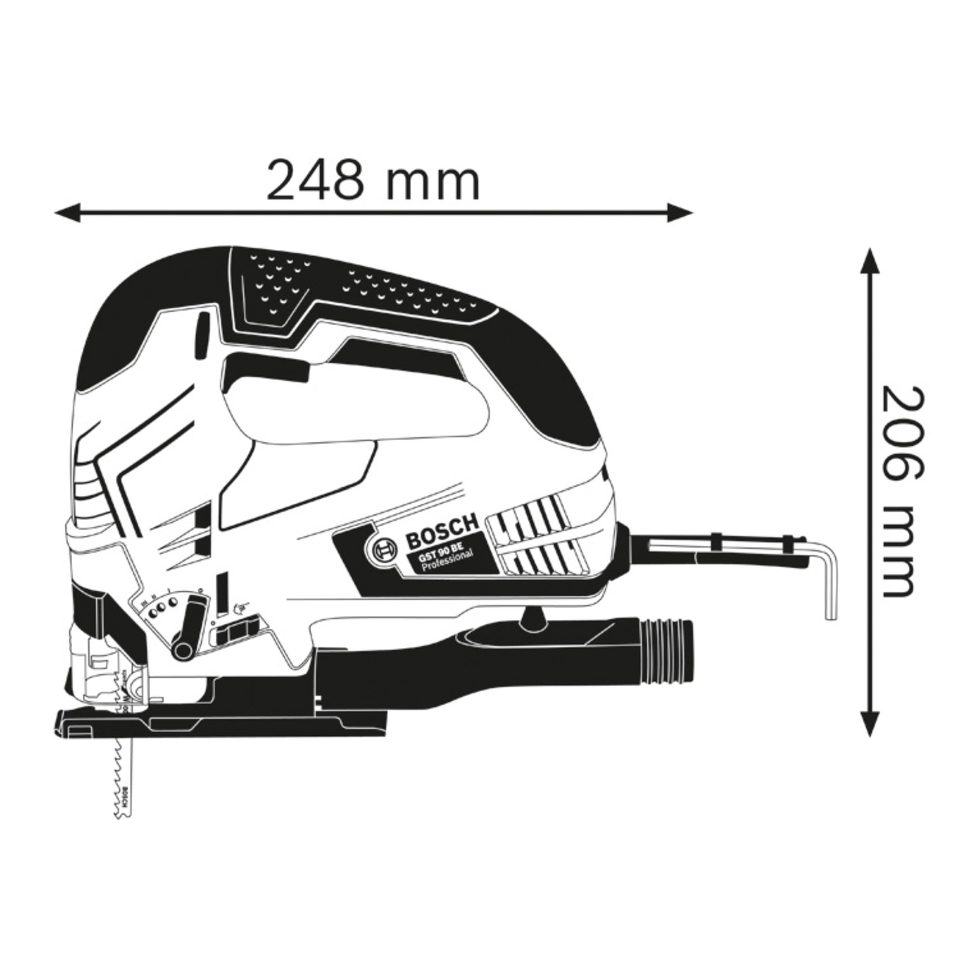 Stichsäge GST 90 BE
