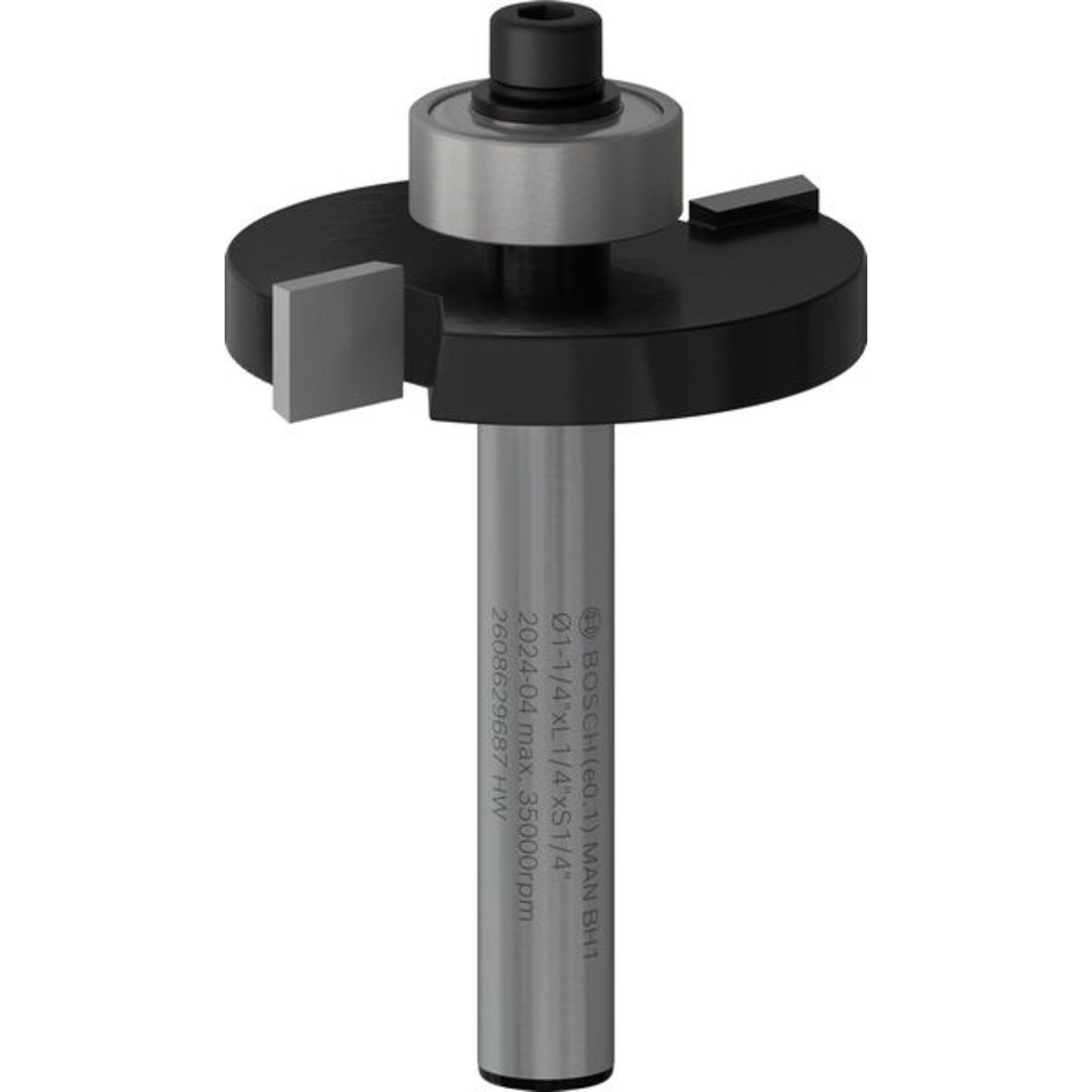 PRO Nutfräser, D 1 1/4", S 1/4"