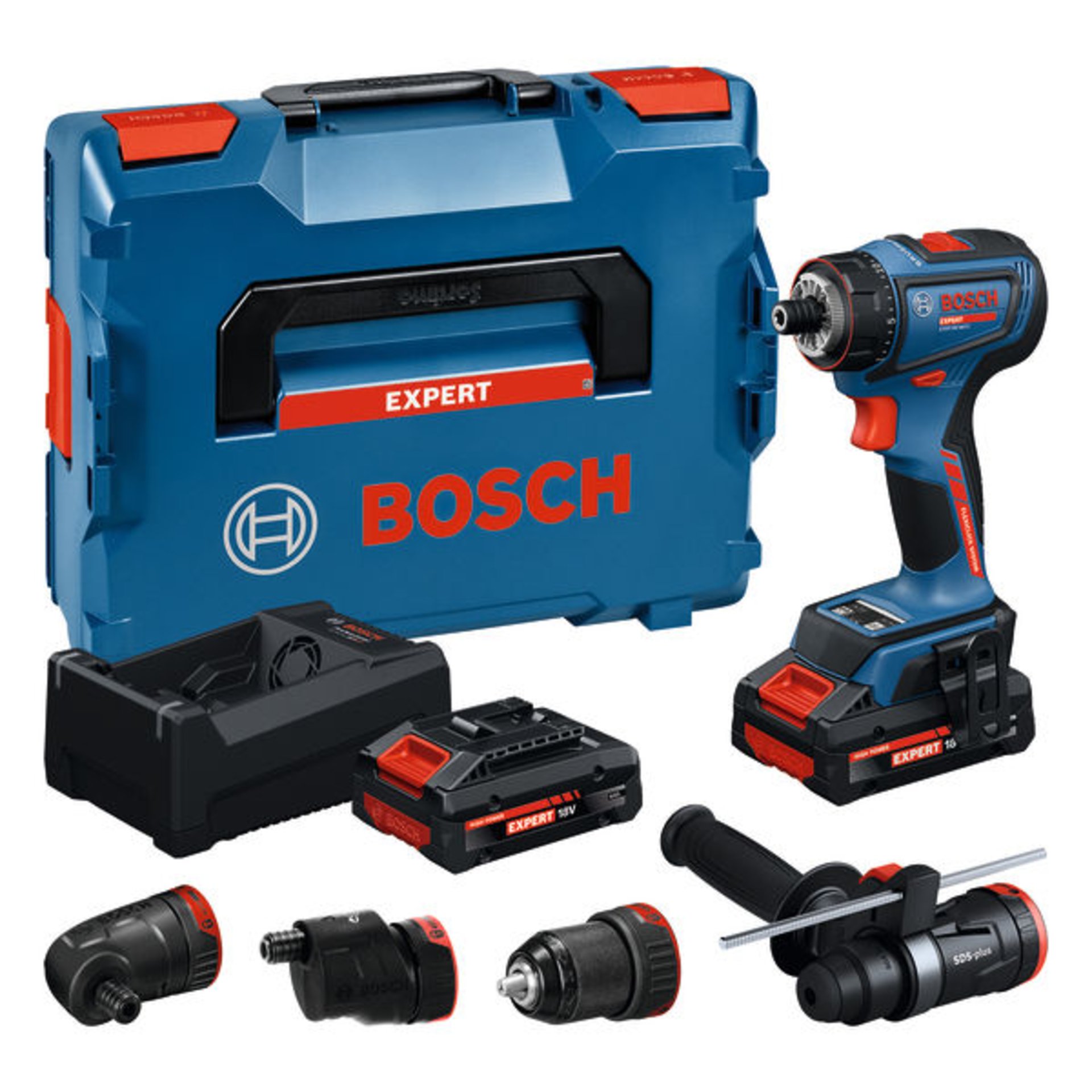 Akku-Bohrschrauber EXSR18V-90FC, 2 x EXBA18V-40, L-BOXX 136