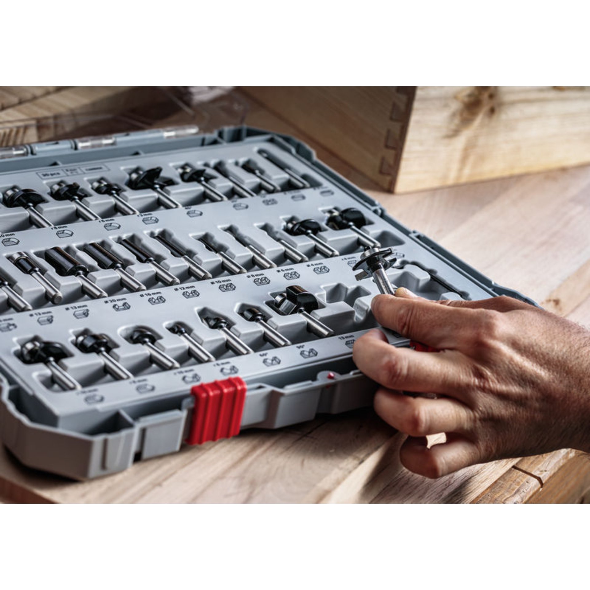 PRO Fräser- Set, Schaft 6mm, 6-tlg.