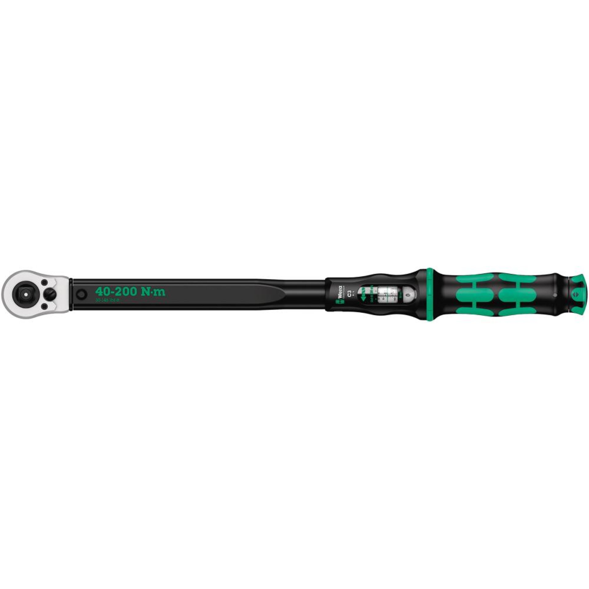 Drehmomentschlüssel Click-Torque Push 40-200Nm 1/2" Wera