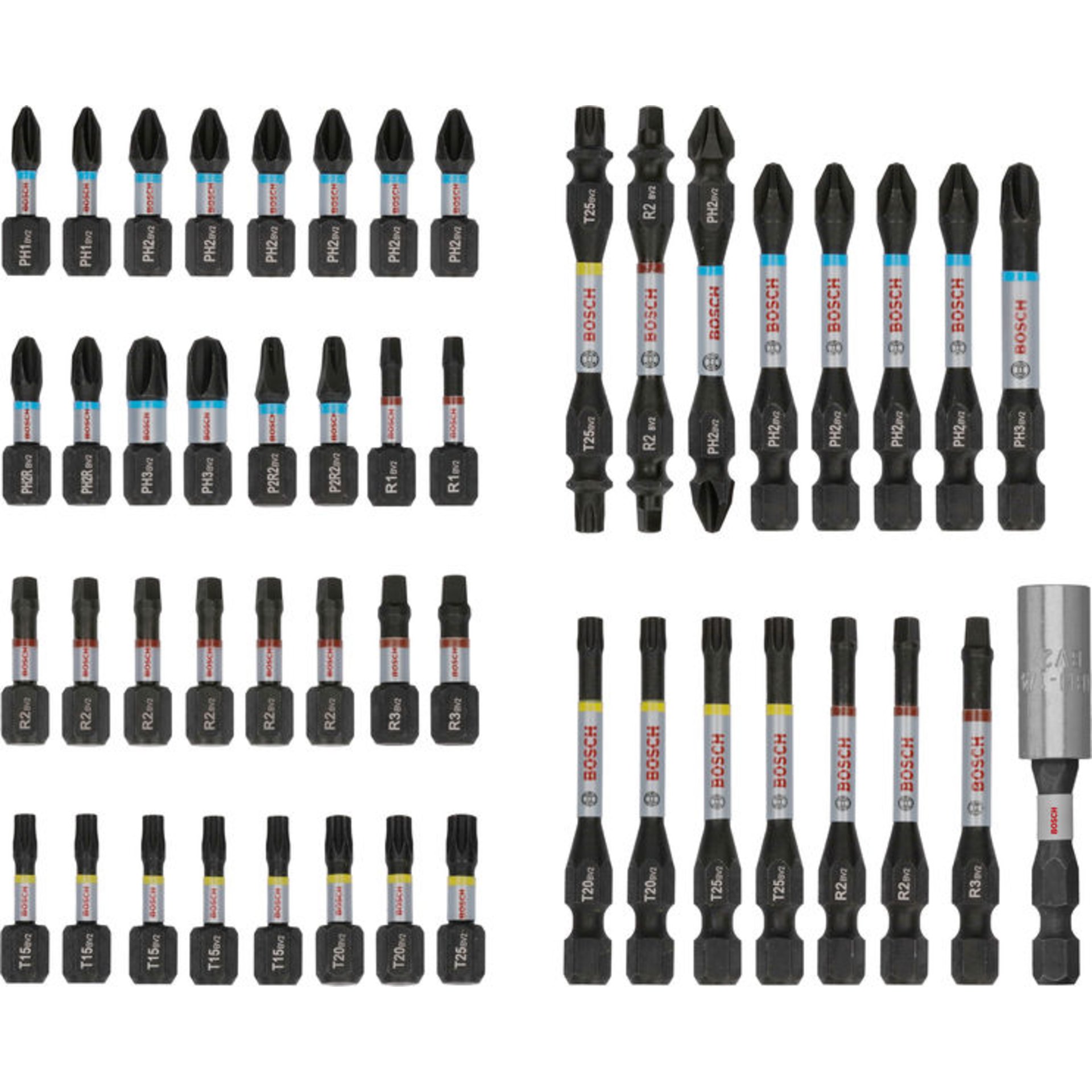 PRO Impact Schrauberbit Set, 48-tlg.