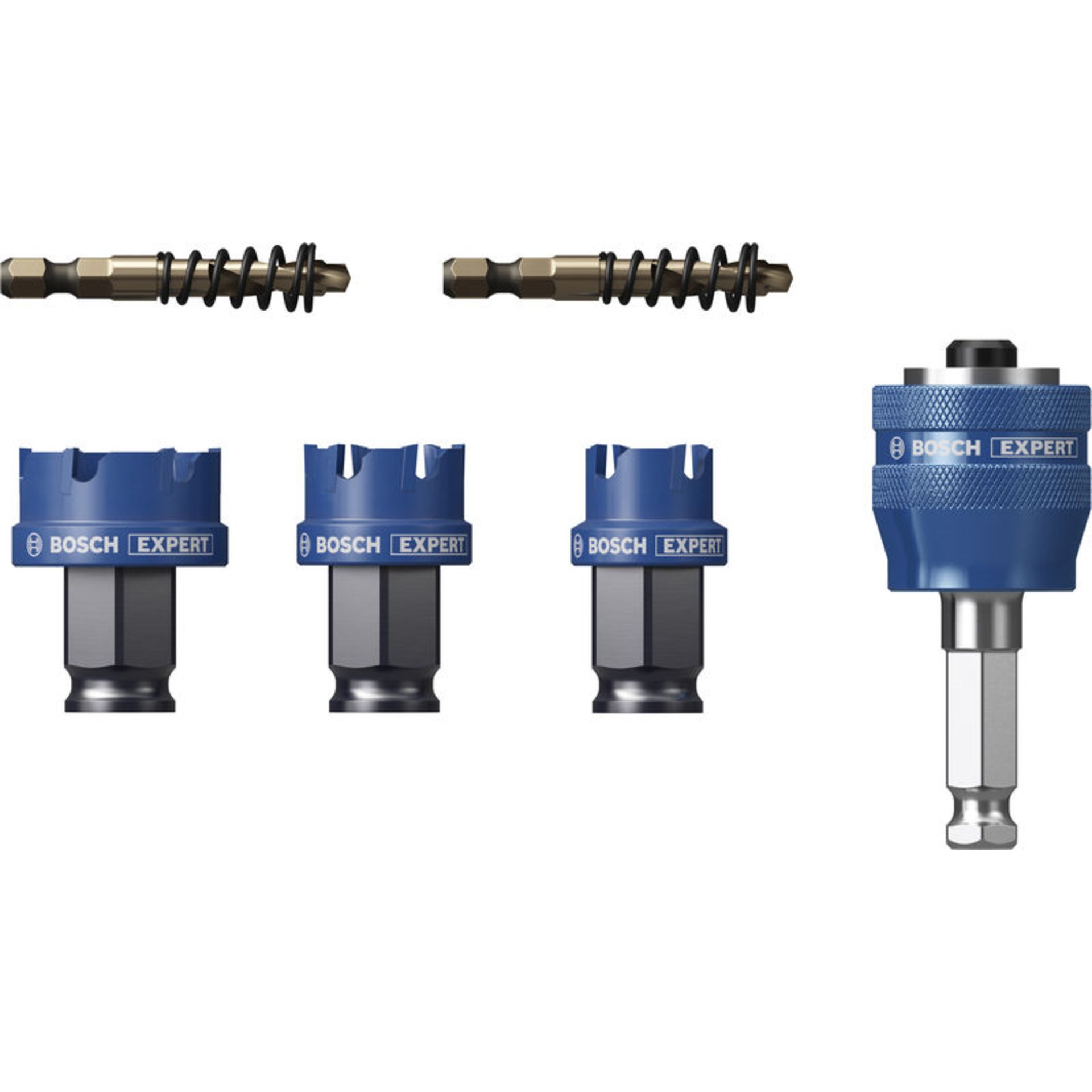 EXPERT Sheet Metal Power Change Plus Lochsägen Set, 22; 25; 32 x 5 mm, 6-tlg.