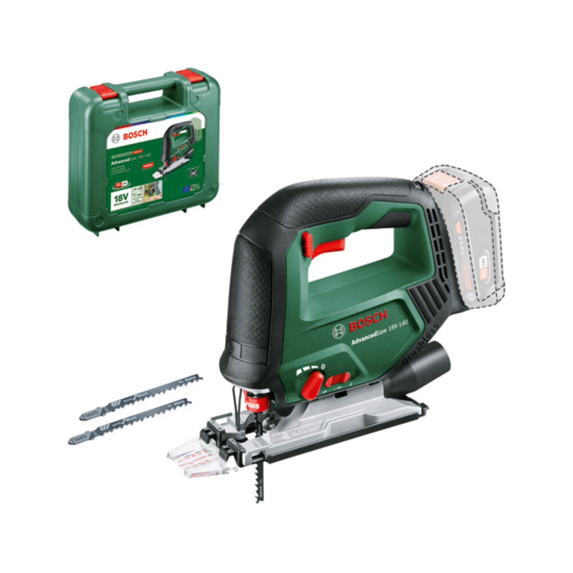 Akku-Stichsäge AdvancedSaw 18V-140
