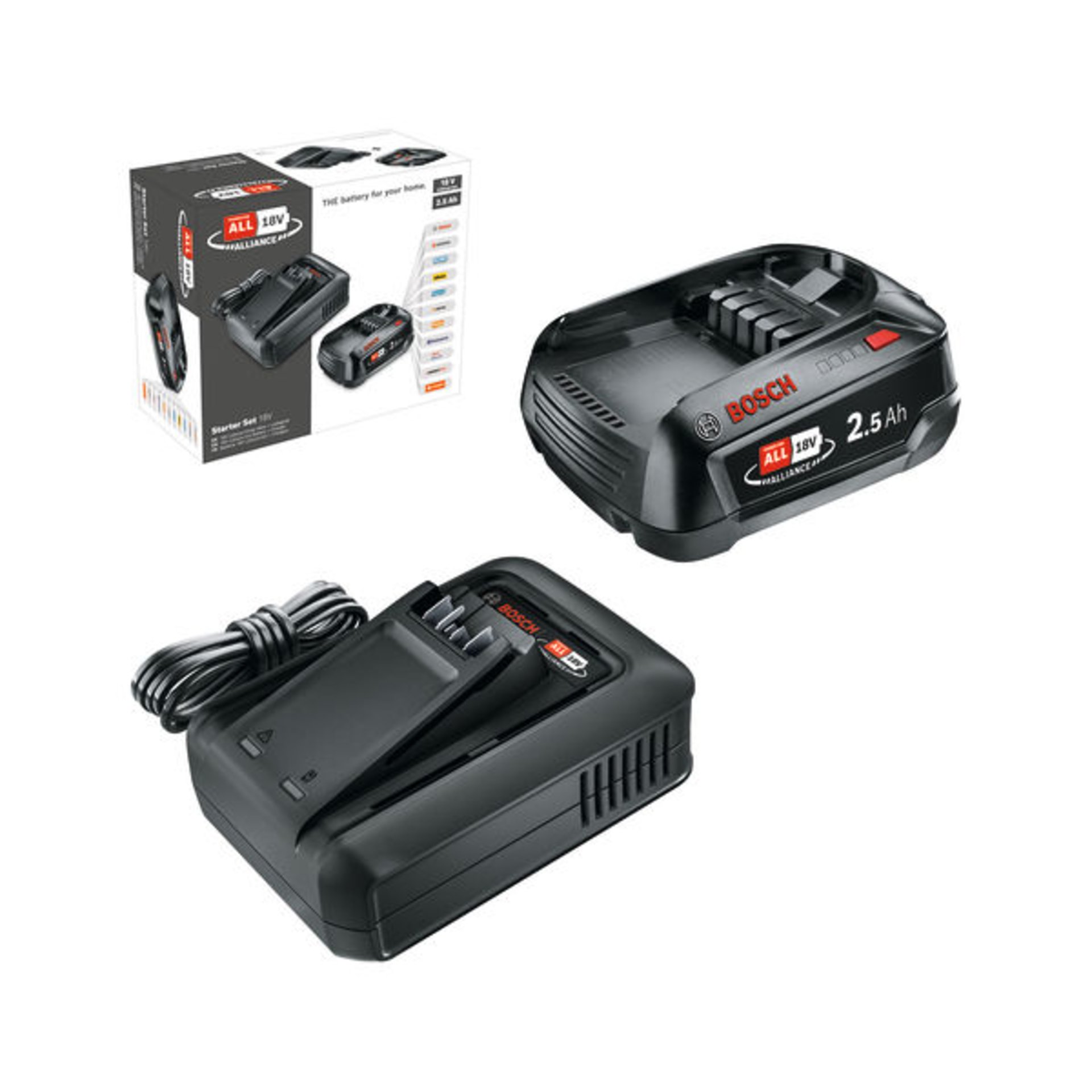 Starter-Set Starter-Set 18V, 1 x Akku PBA 18V 2.5Ah