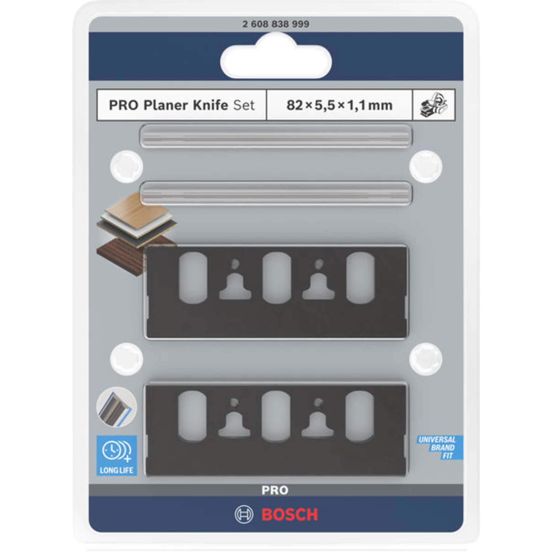 PRO Hobelmesser-Set, 4-tlg