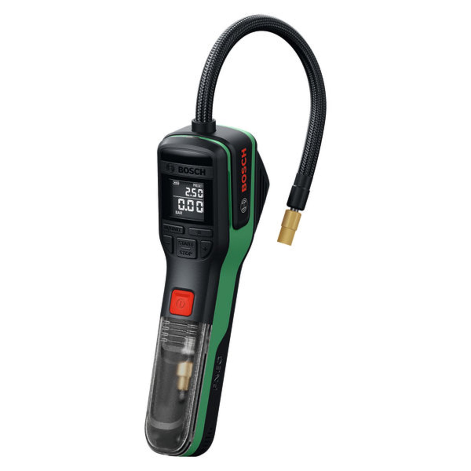 Akku-Druckluftpumpe PNEO, Fahrradtasche