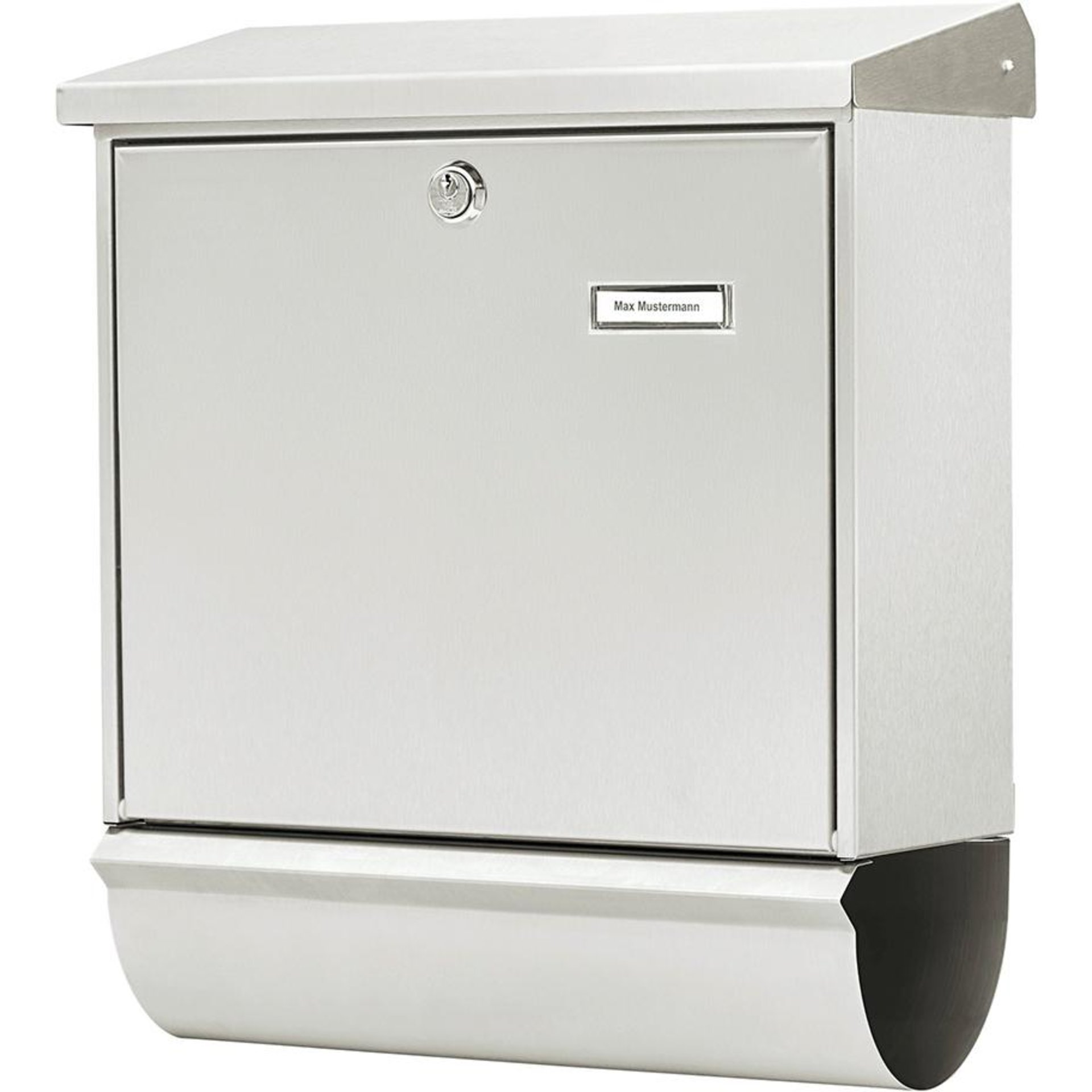 Briefkasten Comfort-Set Edelstahl BURG WÄCHTER