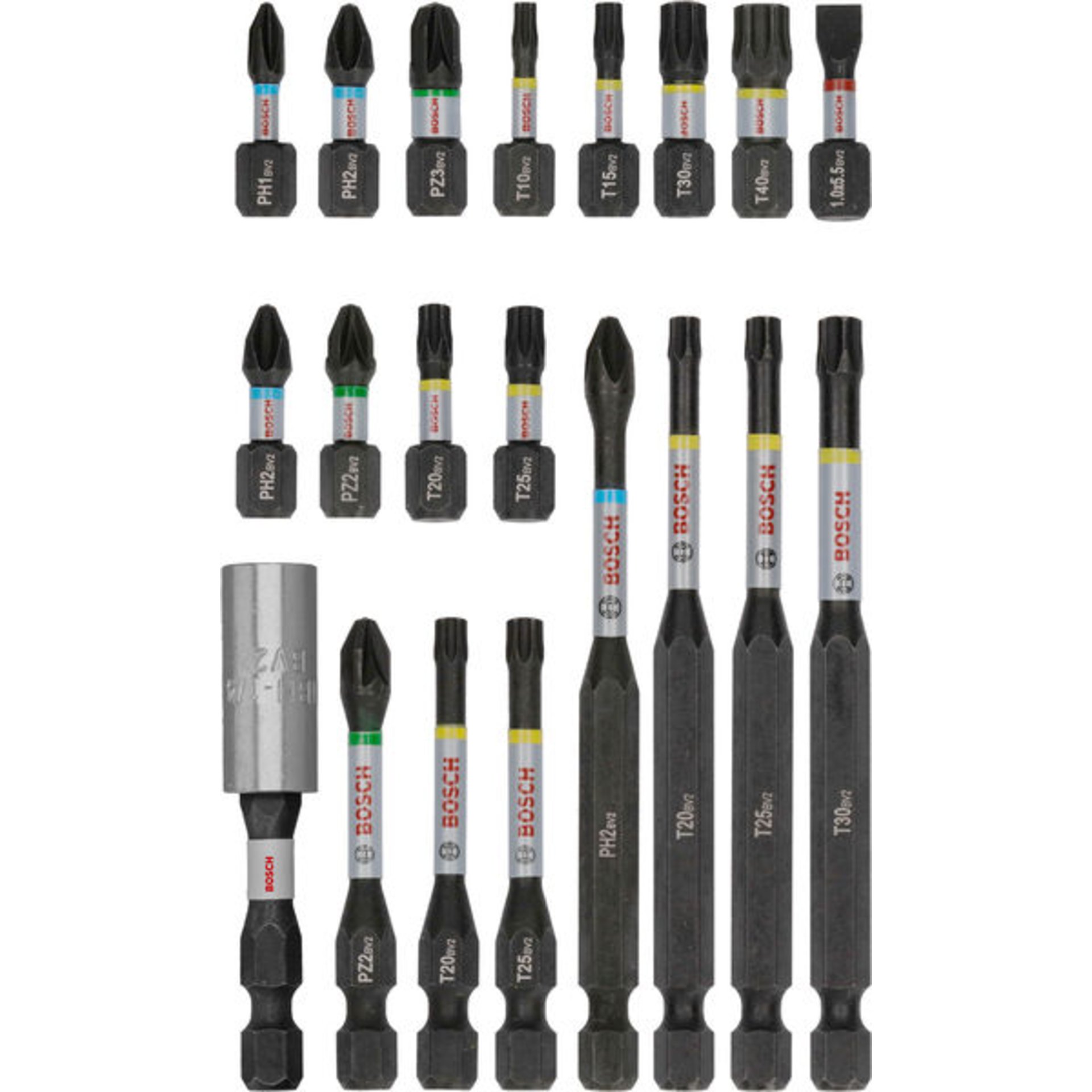 PRO Impact Schrauberbit Set, 20-tlg.