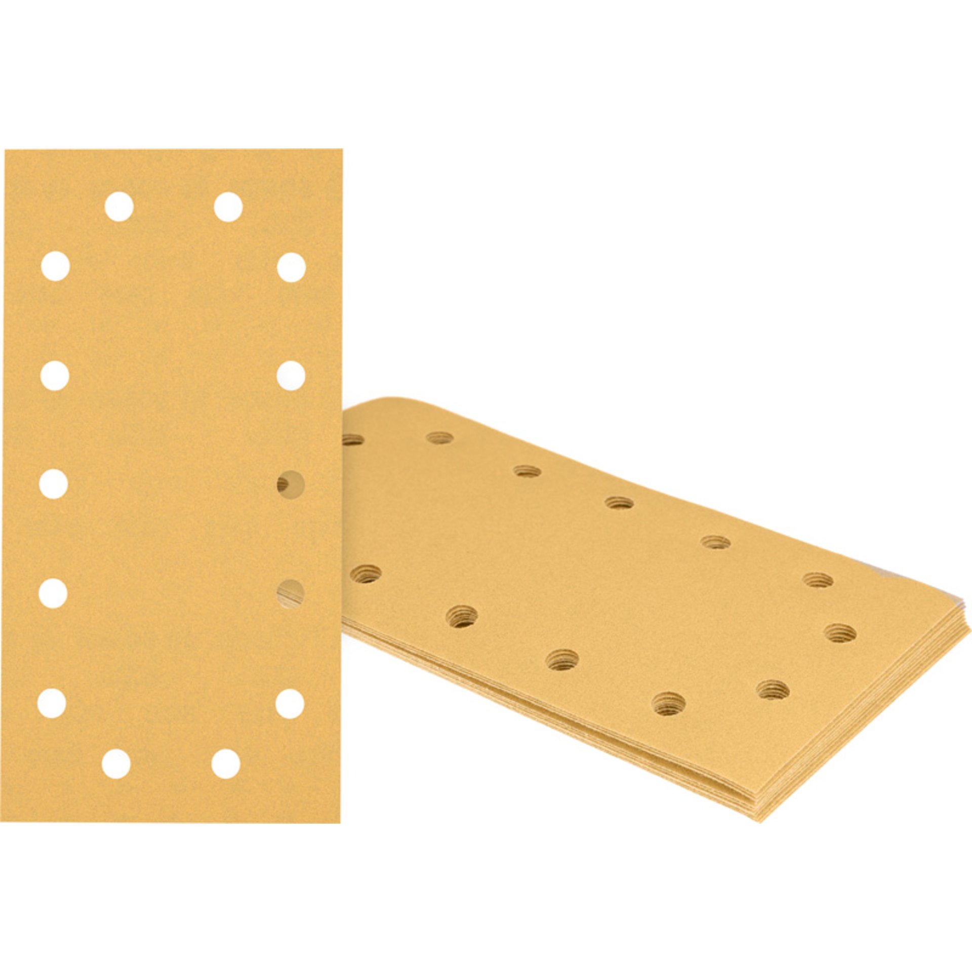 EXPERT C470 Schleifblatt, 80x133mm, K100, 8 Löcher, 10-tlg.