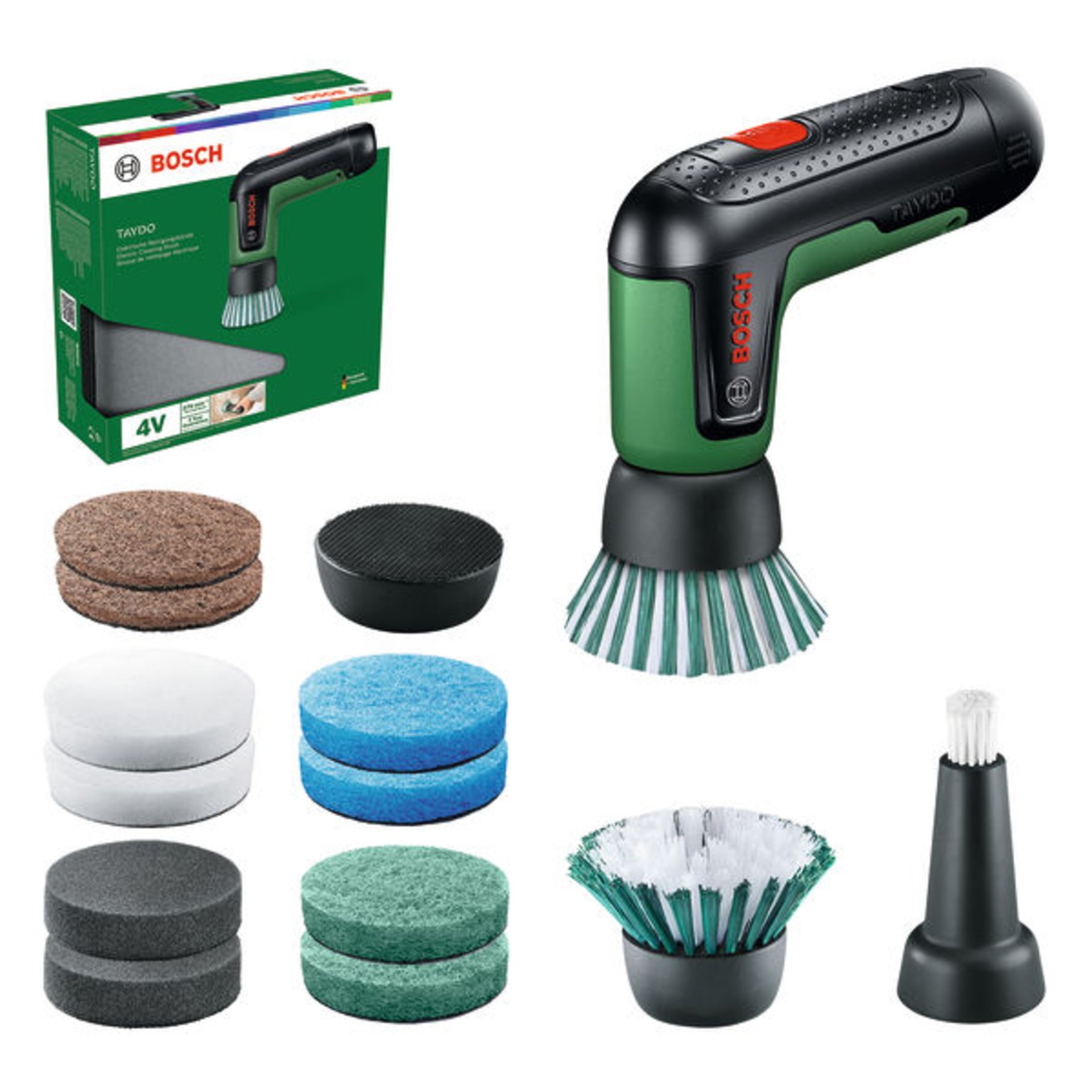 Akku-Reinigungsbürste TAYDO-Set