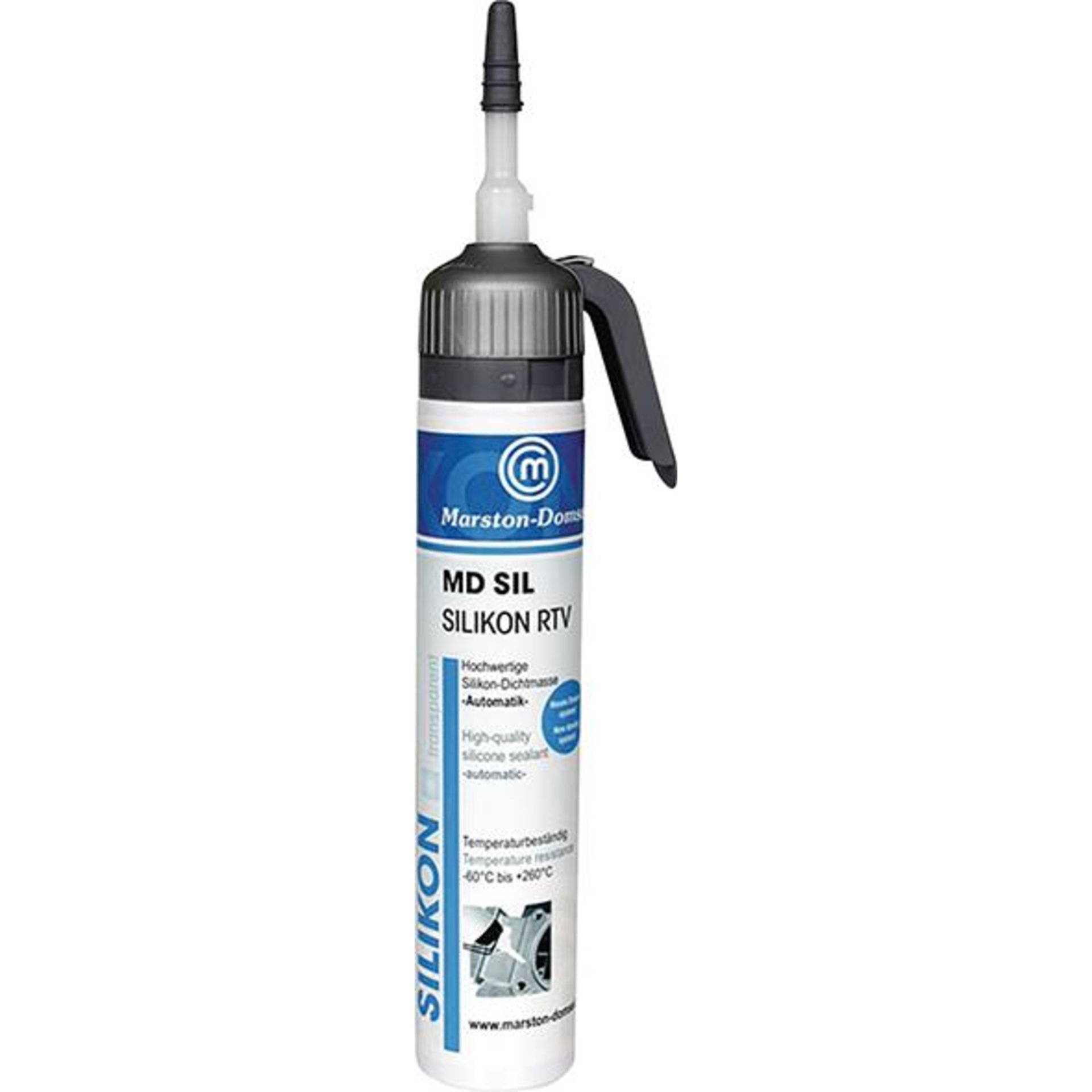 MD-Sil. transp.200ml Automatik-Kartusche MARSTON Silikondichtmasse