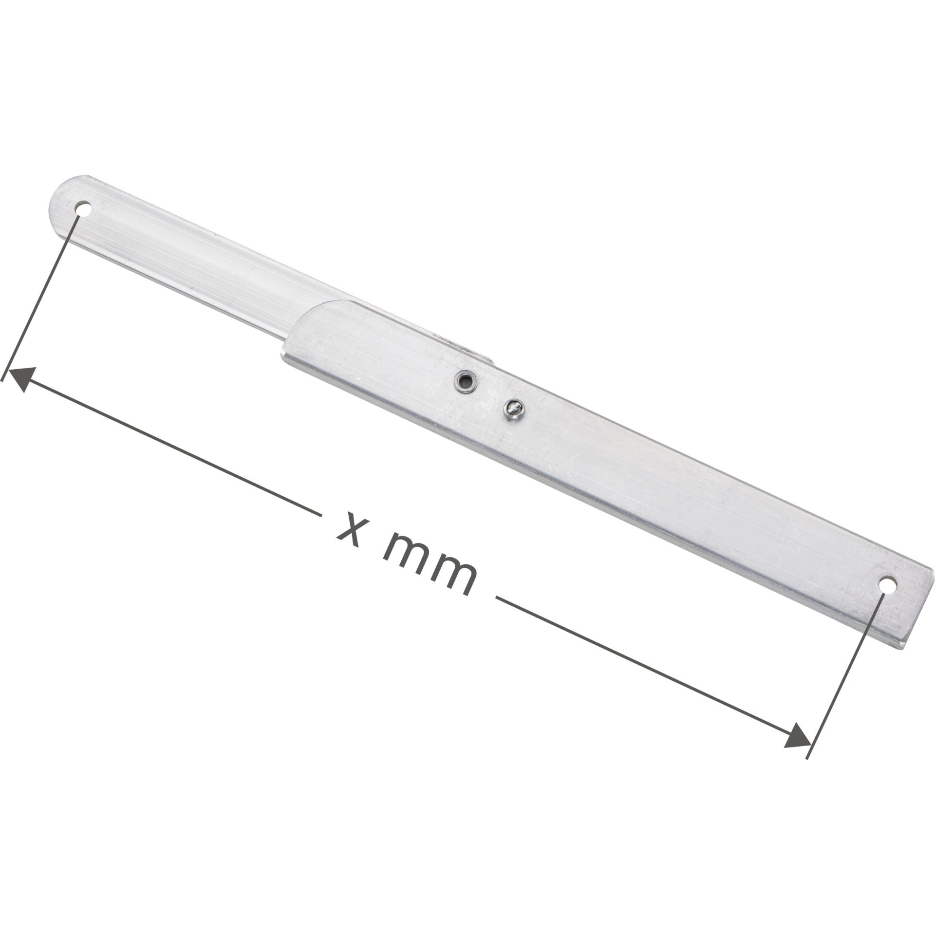 Knickstrebe 422 mm links mit Anschlag