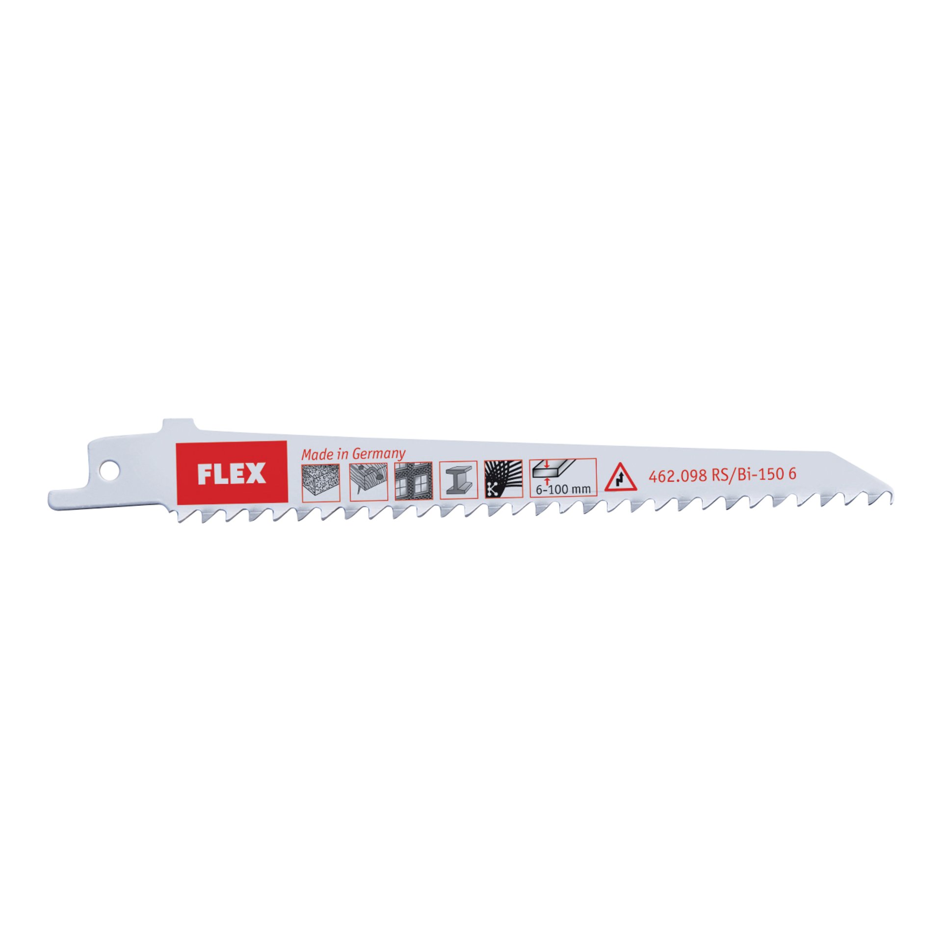 Säbelsägeblätter für Metall, Holz, Kunststoffe RS/BI-150 6 VE5