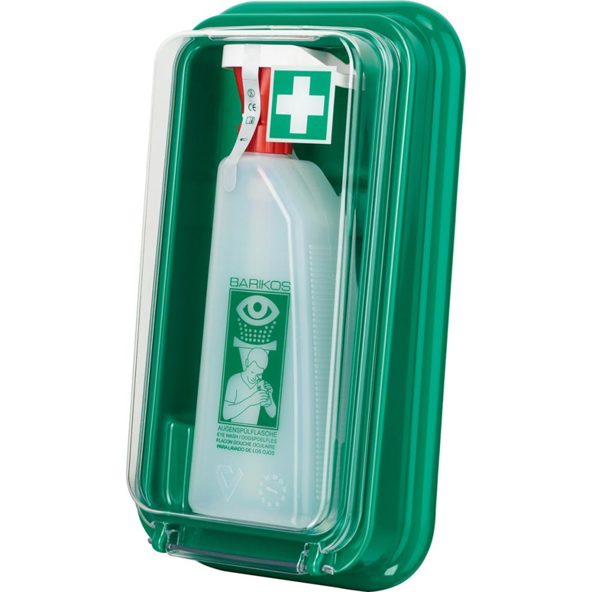 Augenspülflasche Set1, Wandbehälter, Flasche: 620ml