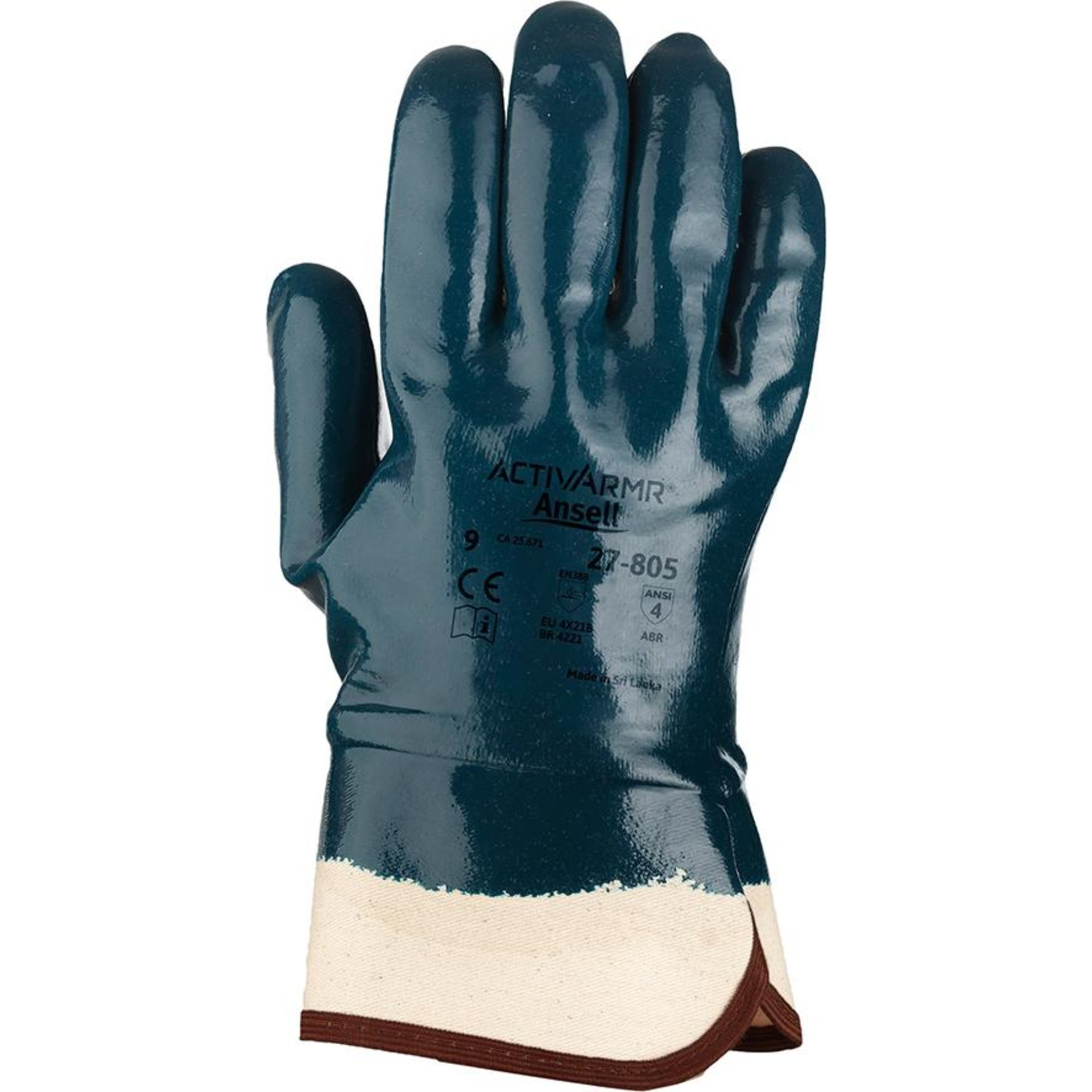Handschuh Activ-Arms 27-805, Gr.10 Ansell