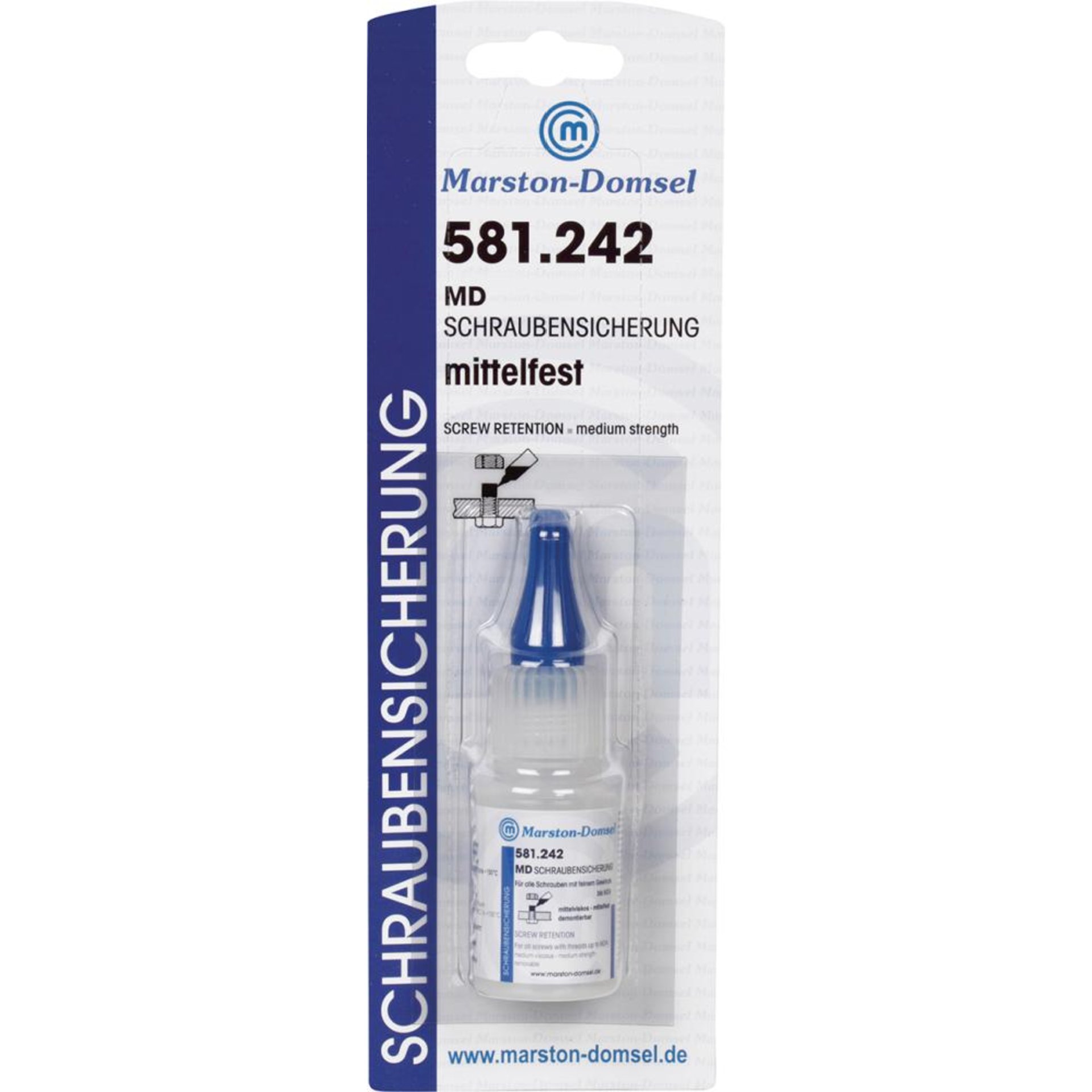 MD-Schraubensich. 581.242Flasche 20g geblistert
