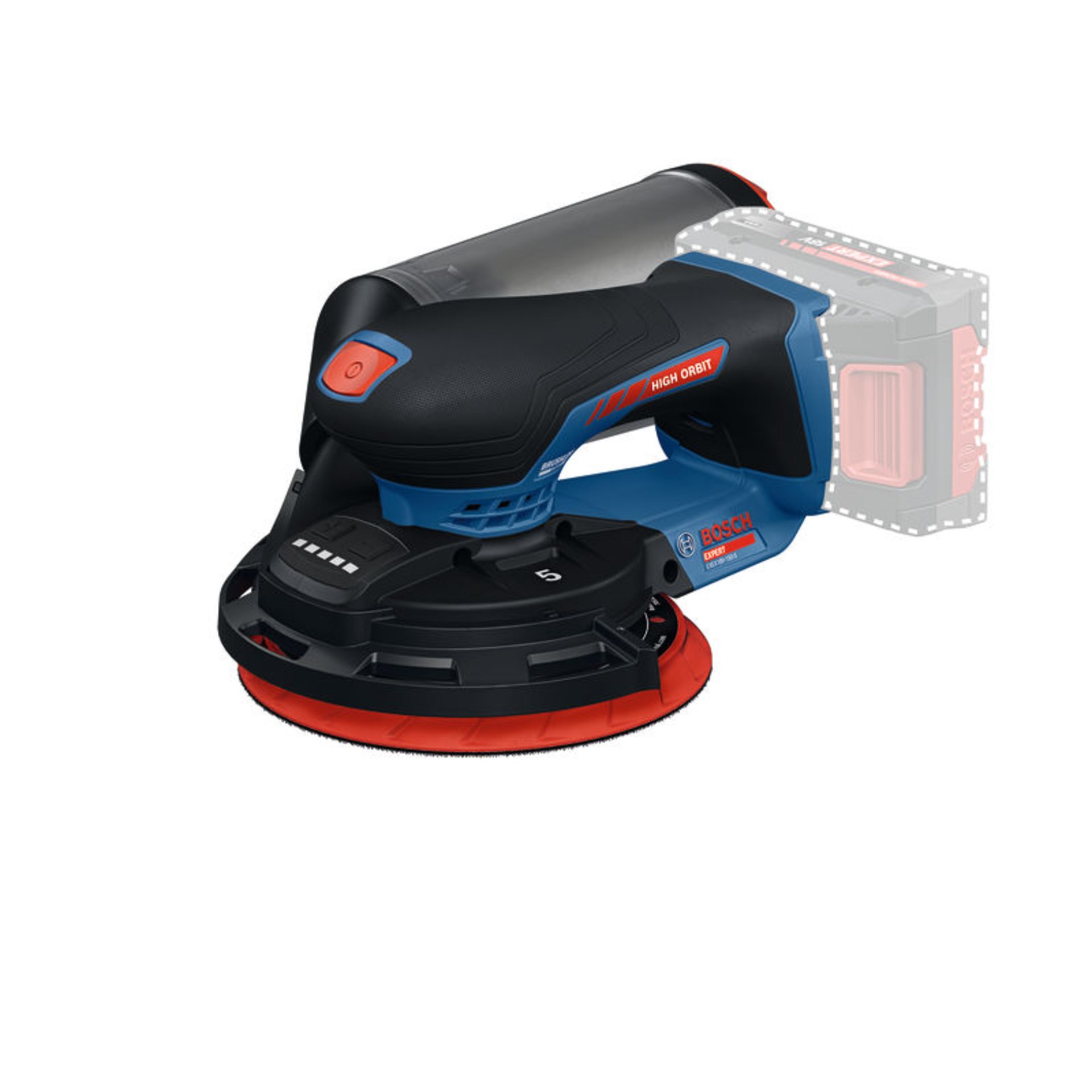 Akku-Exzenterschleifer EXEX18V-150-5, L-BOXX 162