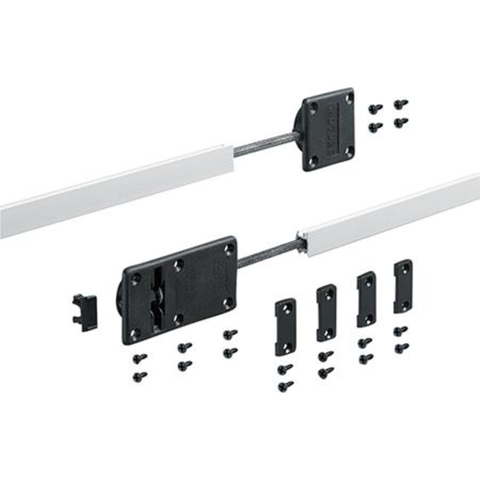 Ausrichtbeschlag,9252651,Aluminium schw.