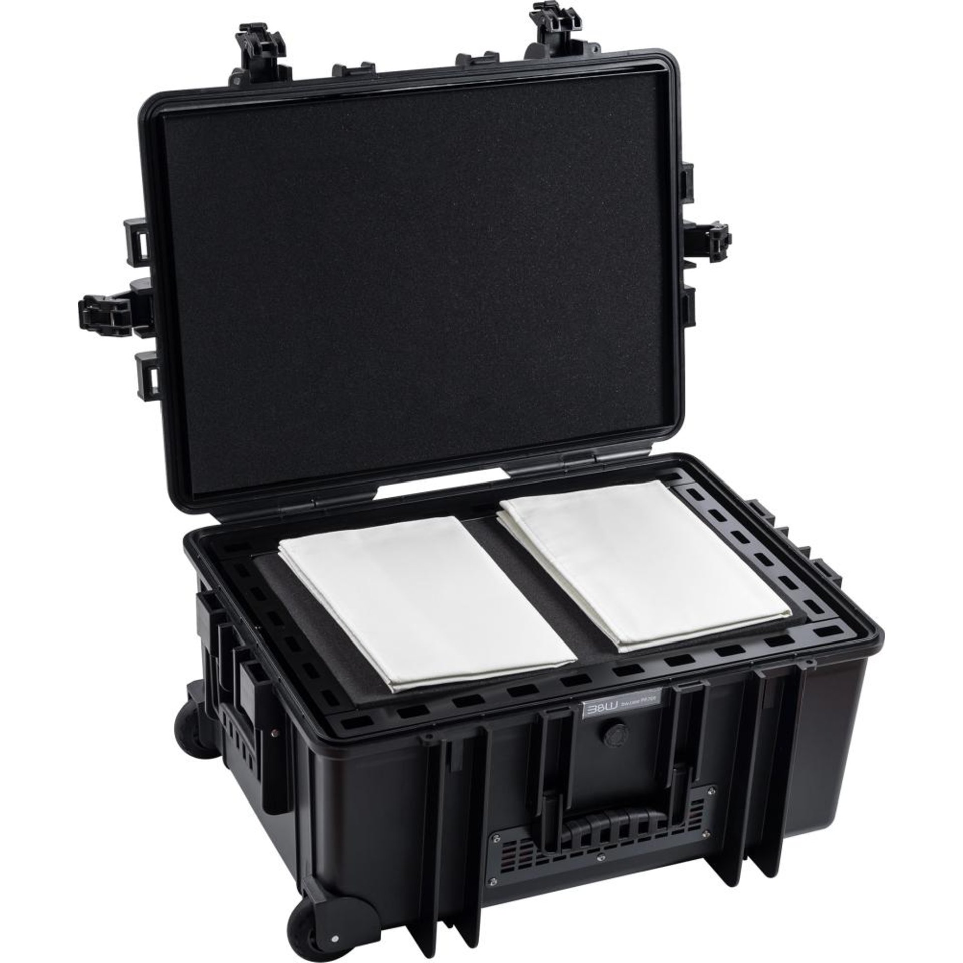 Akkutransportkoffer battery.case schwarz Akkubeladung 16,0kg B660xT490xH335mm