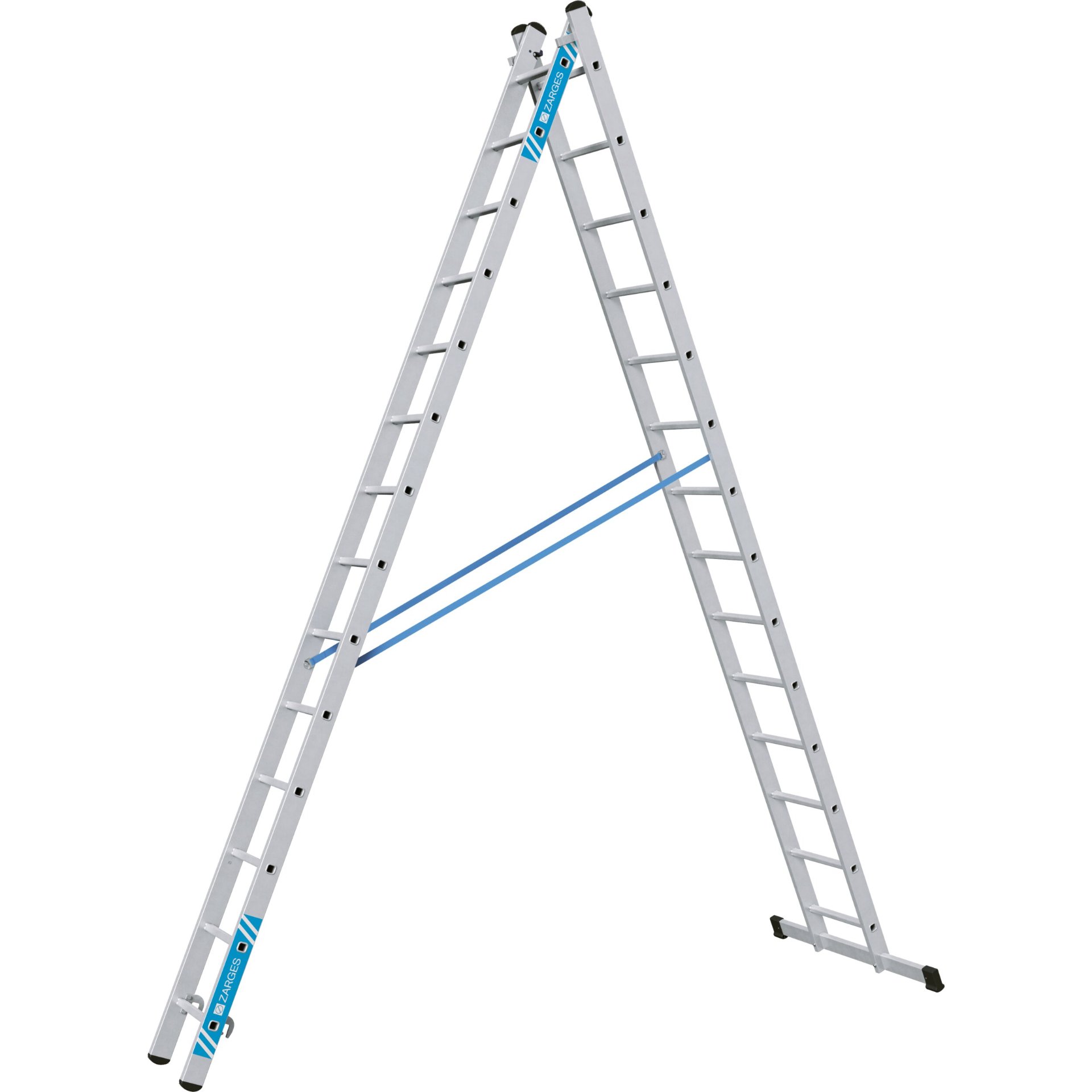 Combimaster Plus X - Kombi-Steh-Schiebeleiter 2 x 14 Sprossen