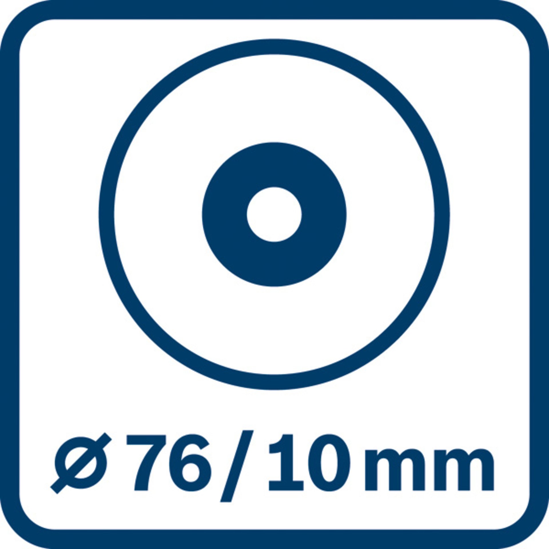 Akku-Winkelschleifer GWS 12V-76, 2 x Akku GBA 12V 2.0Ah