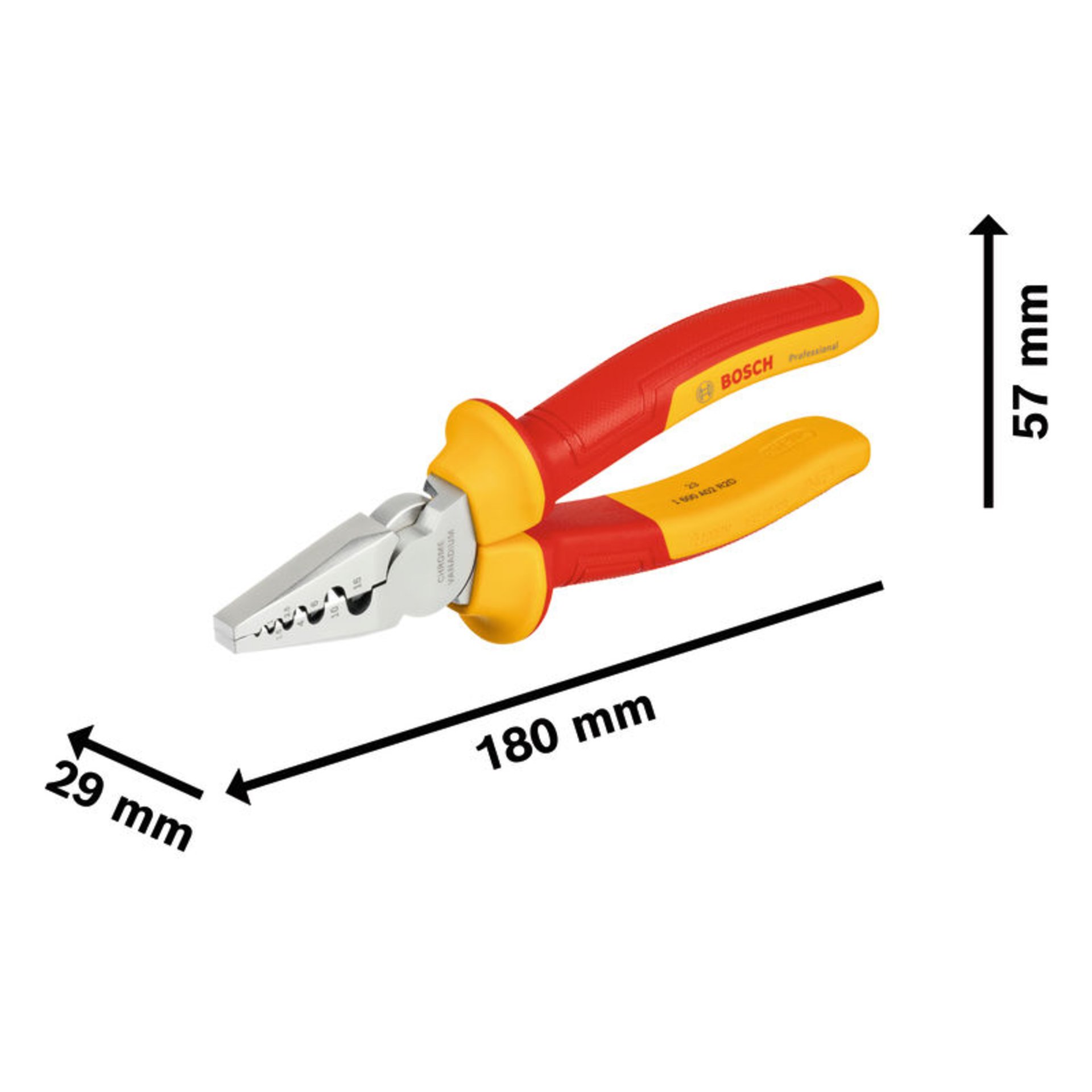 VDE-Crimpzange 180 mm