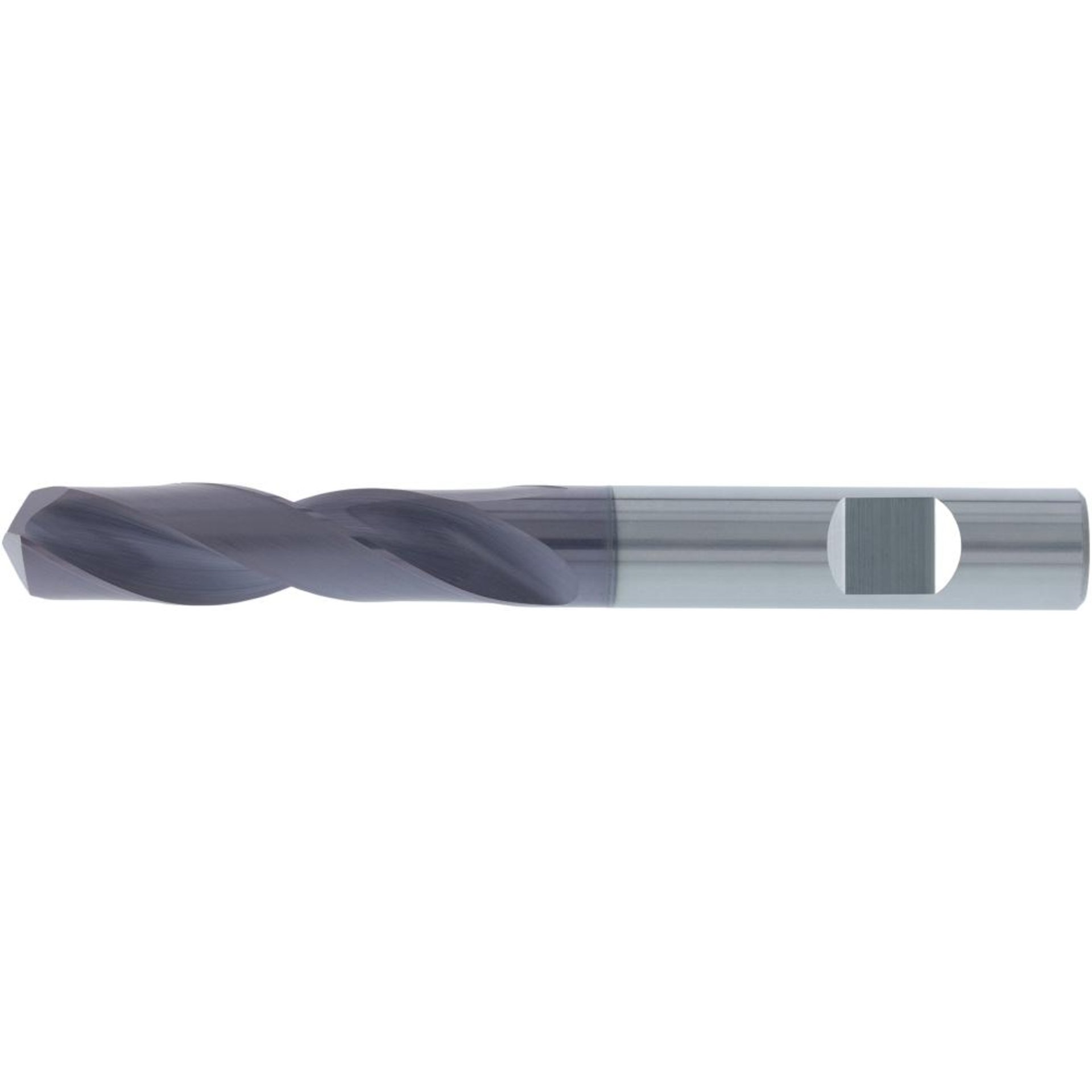 Spiralbohrer VHM TiAlN Typ UNI Schaft HB 3xD 6,1mm FORTIS