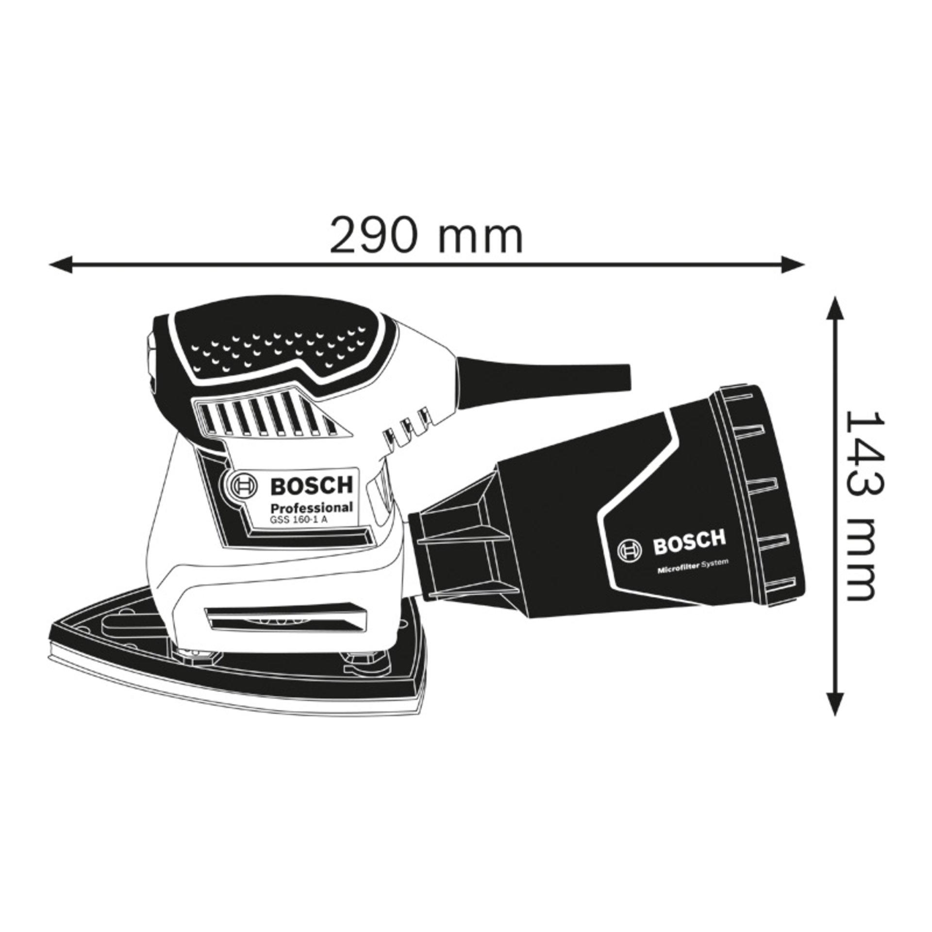 Schwingschleifer GSS 160 Multi