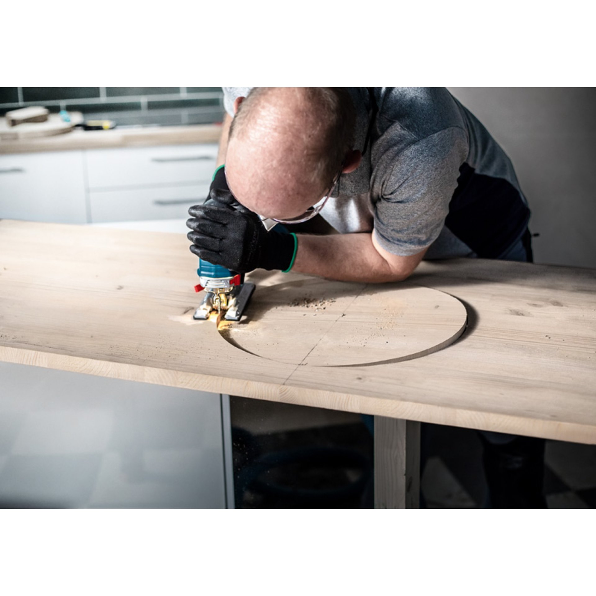Expert Wood 2-side clean Stichsägeblatt-Set, 3-tlg.