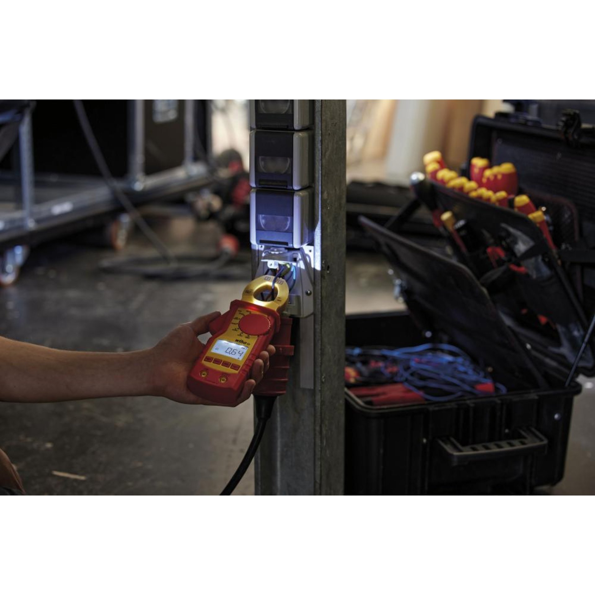 Digital-Stromzangen- Multimeter 1000V CAT IV Wiha