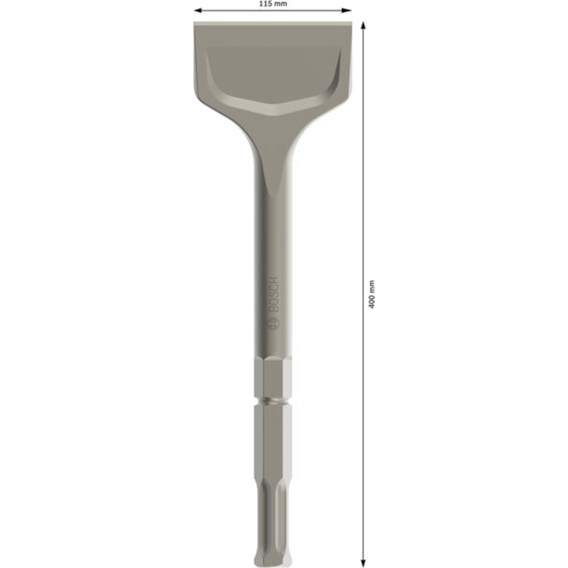 PRO HEX 22-5C Spatmeißel, 115 x 400 mm