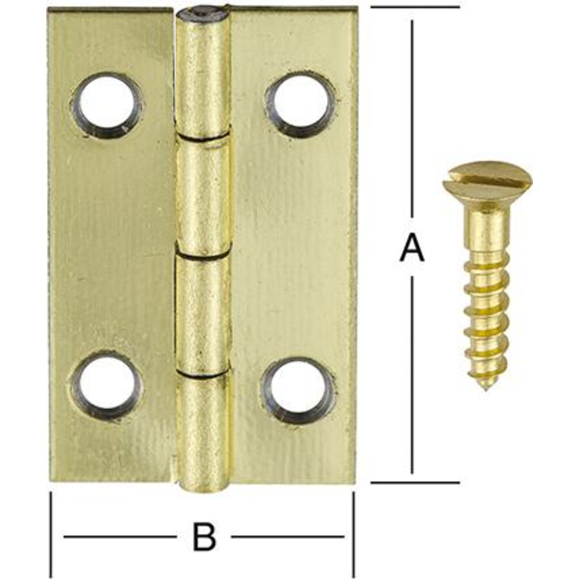 Schatullenscharn.30x16mm verm. 4St