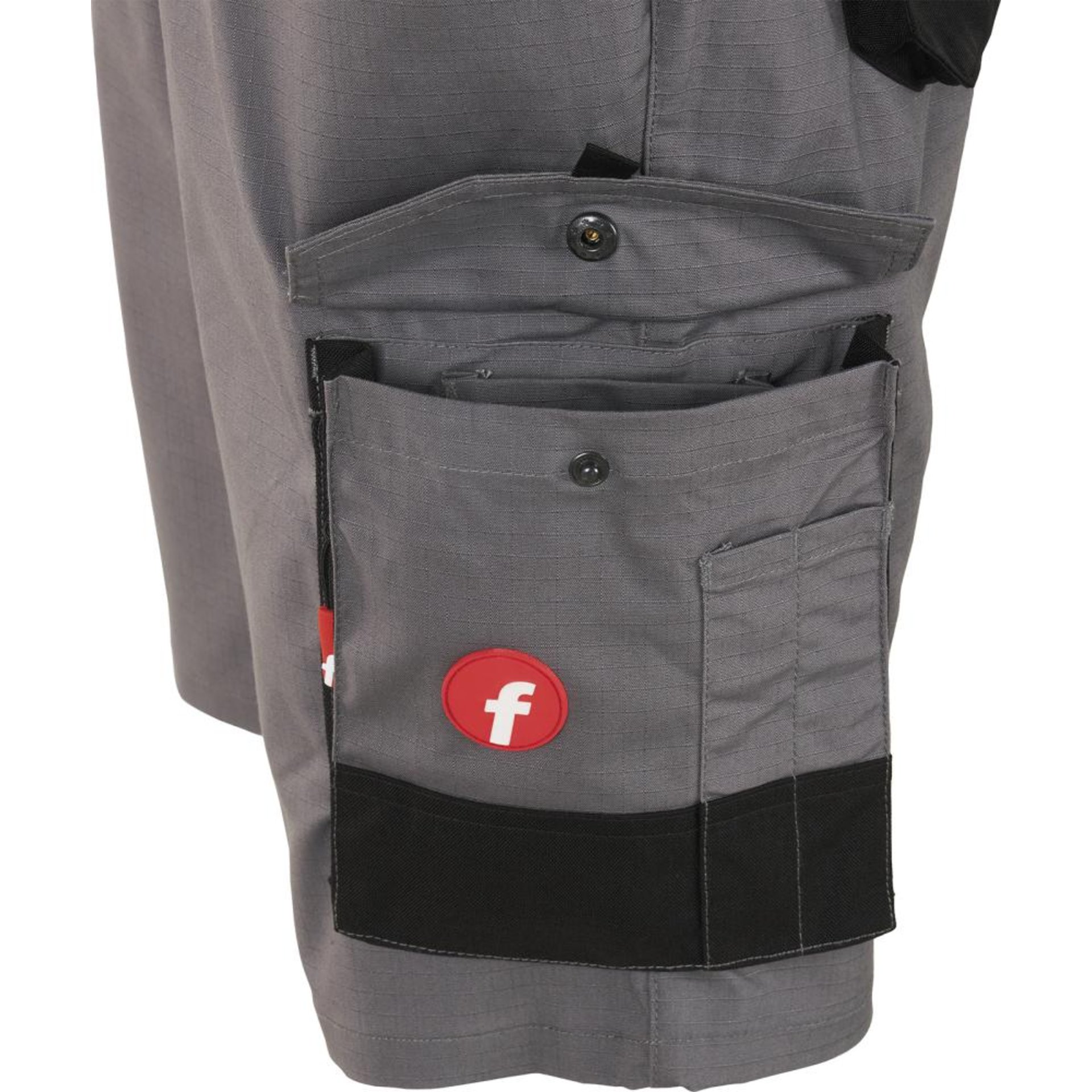 H-Bermuda Performance grau/schwarz Gr. 42 FORTIS